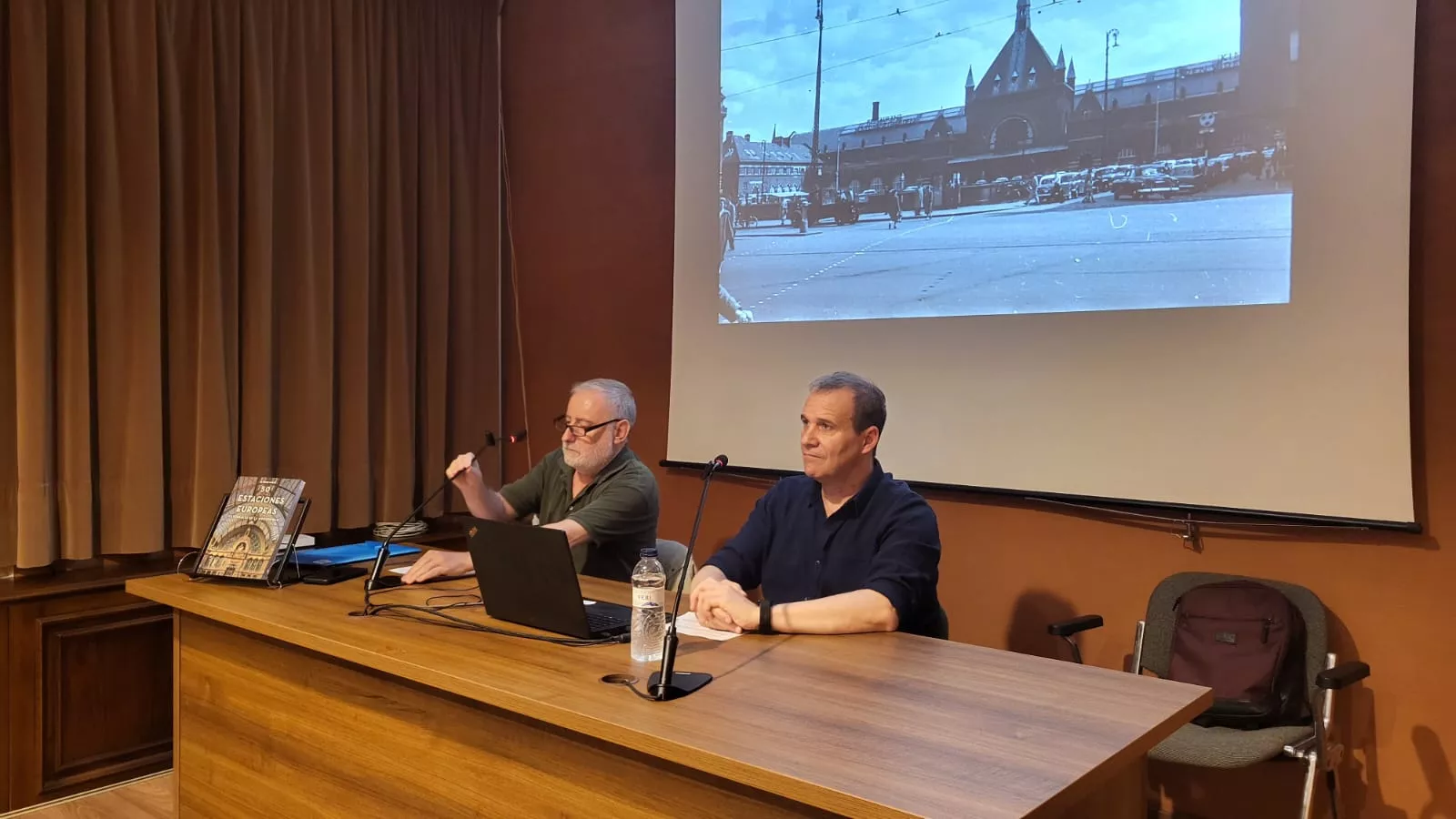 Presentación del libro 50 Estaciones Europeas, Catedrales de la modernidad de Alfonso Marco