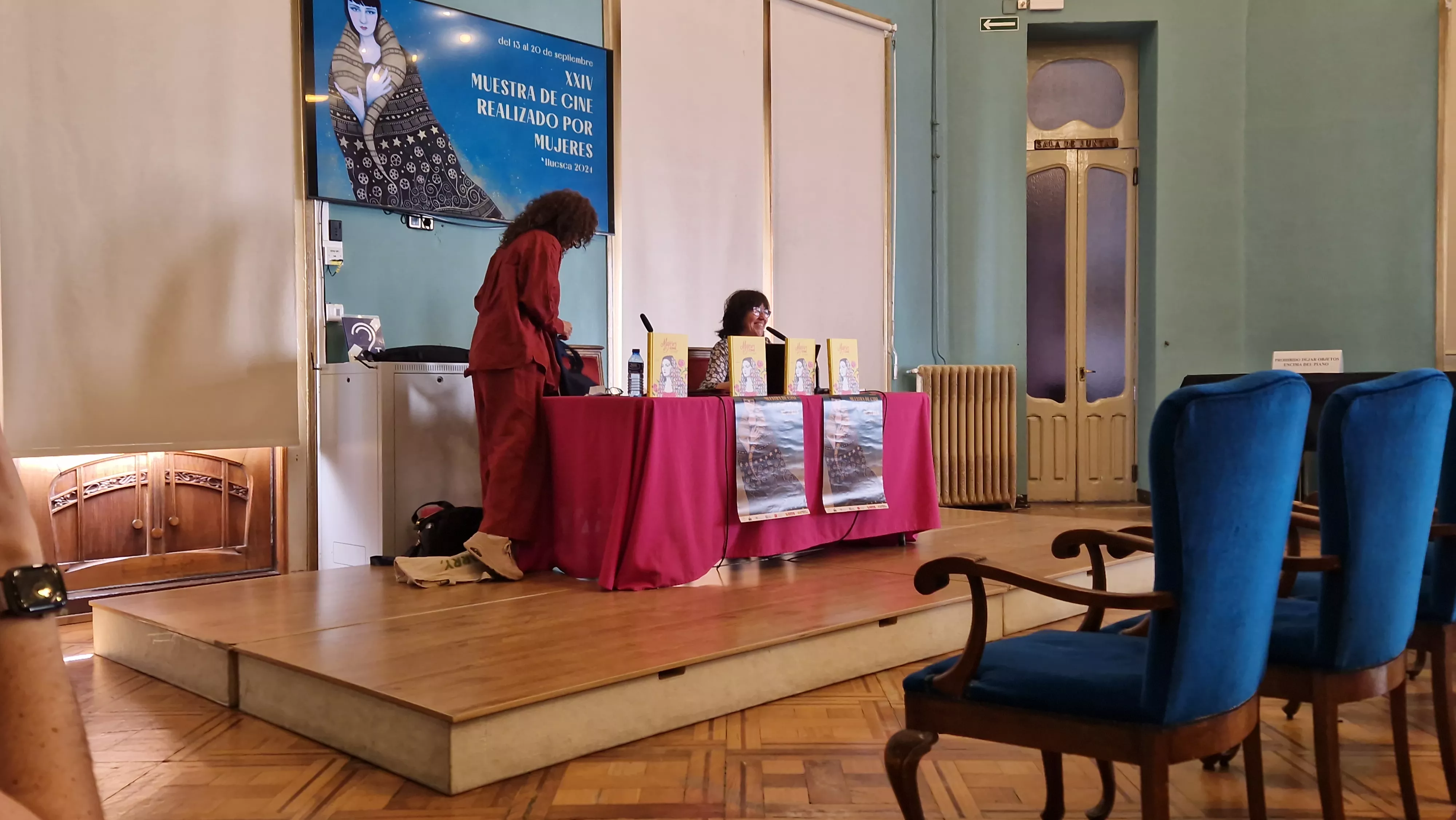 Presentación del libro Mujeres de cine de Ruth Gabriel. Foto Myriam Martínez 