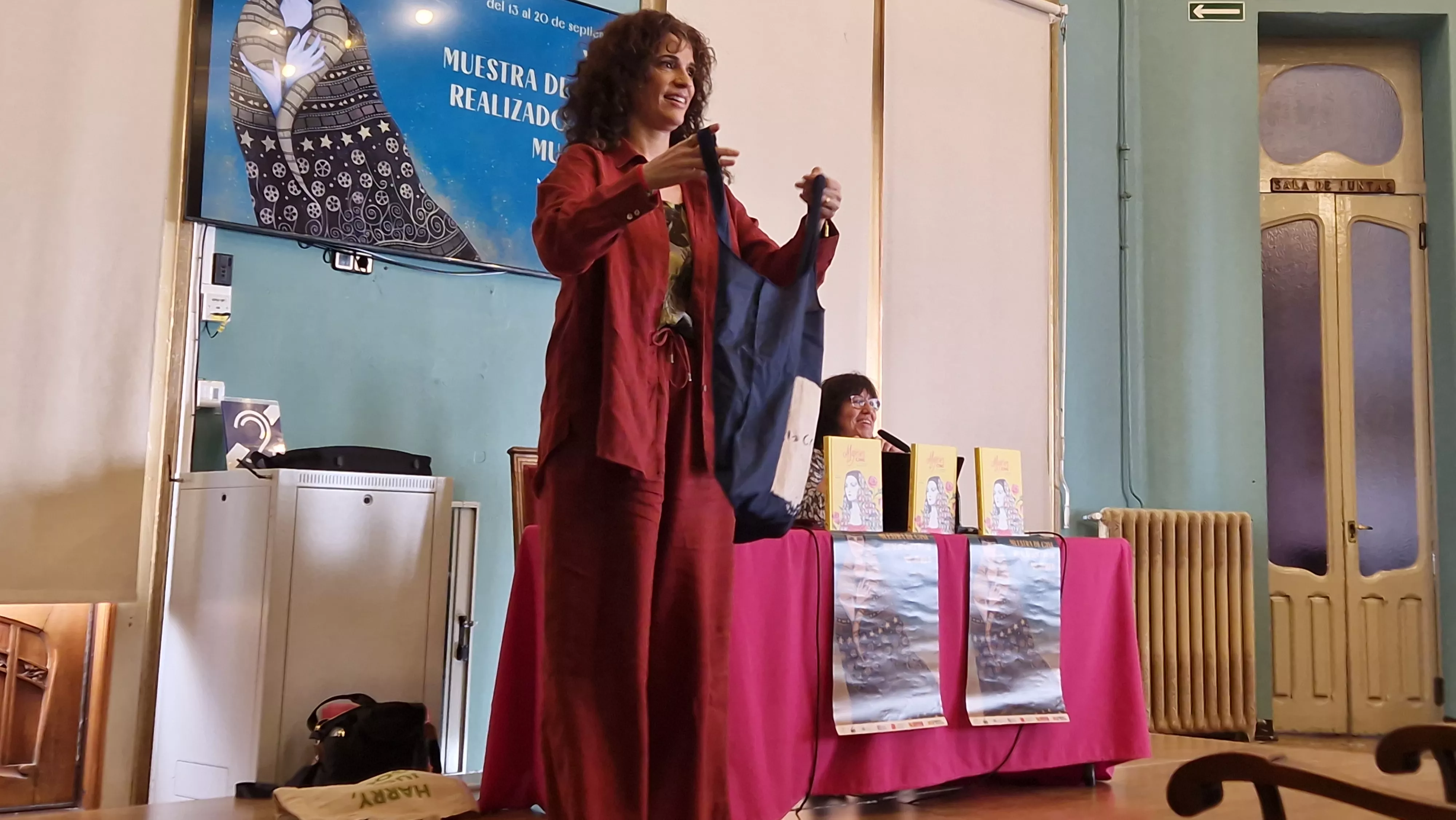 Presentación del libro Mujeres de cine de Ruth Gabriel. Foto Myriam Martínez 