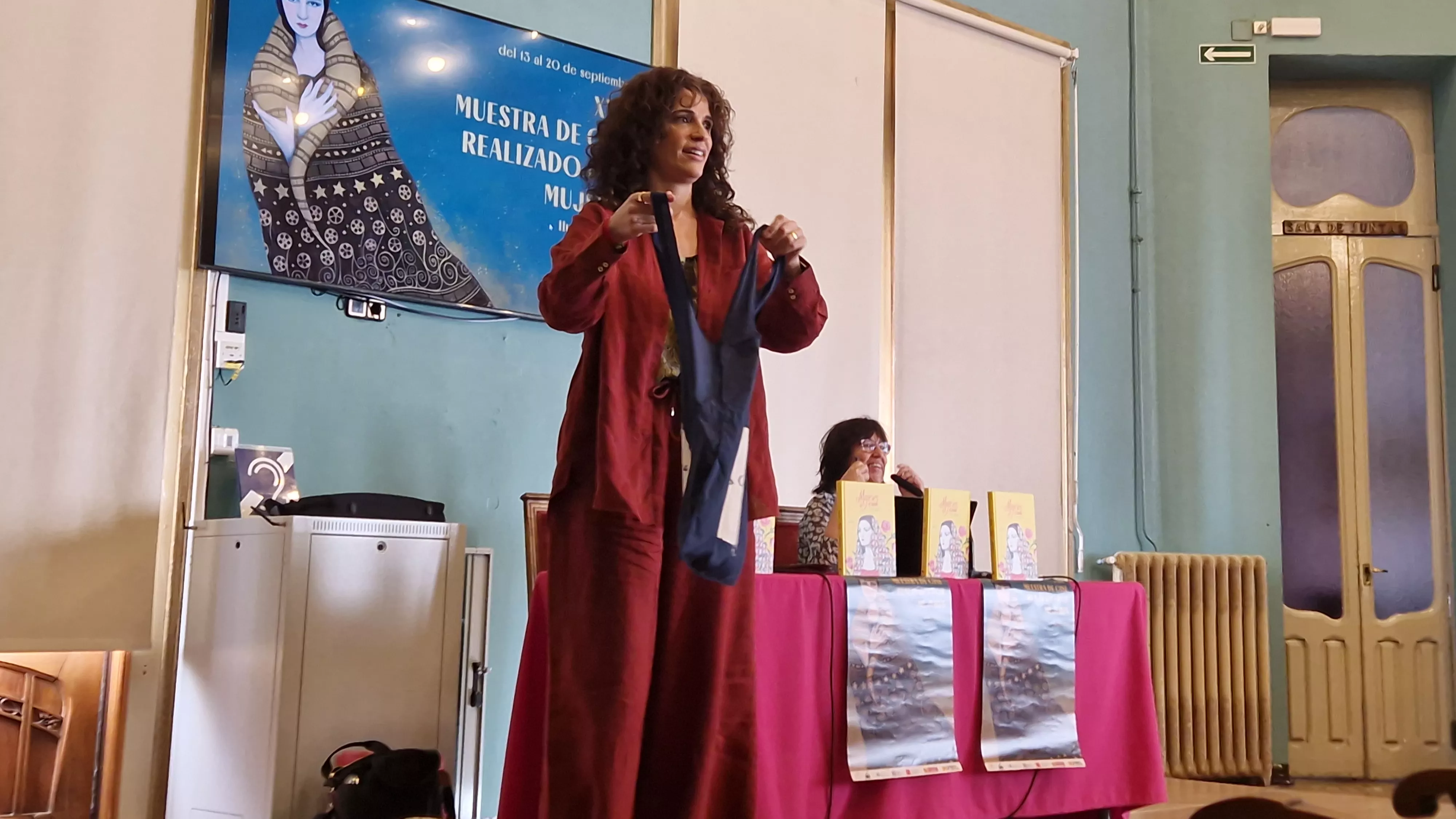 Presentación del libro Mujeres de cine de Ruth Gabriel. Foto Myriam Martínez 