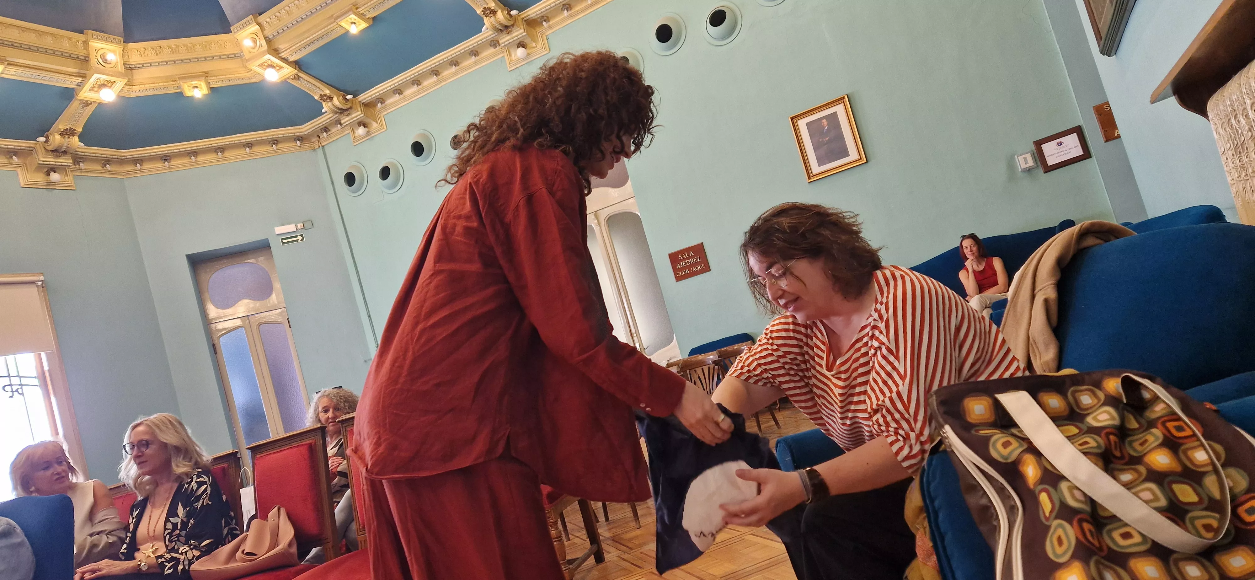 Presentación del libro Mujeres de cine de Ruth Gabriel. Foto Myriam Martínez 