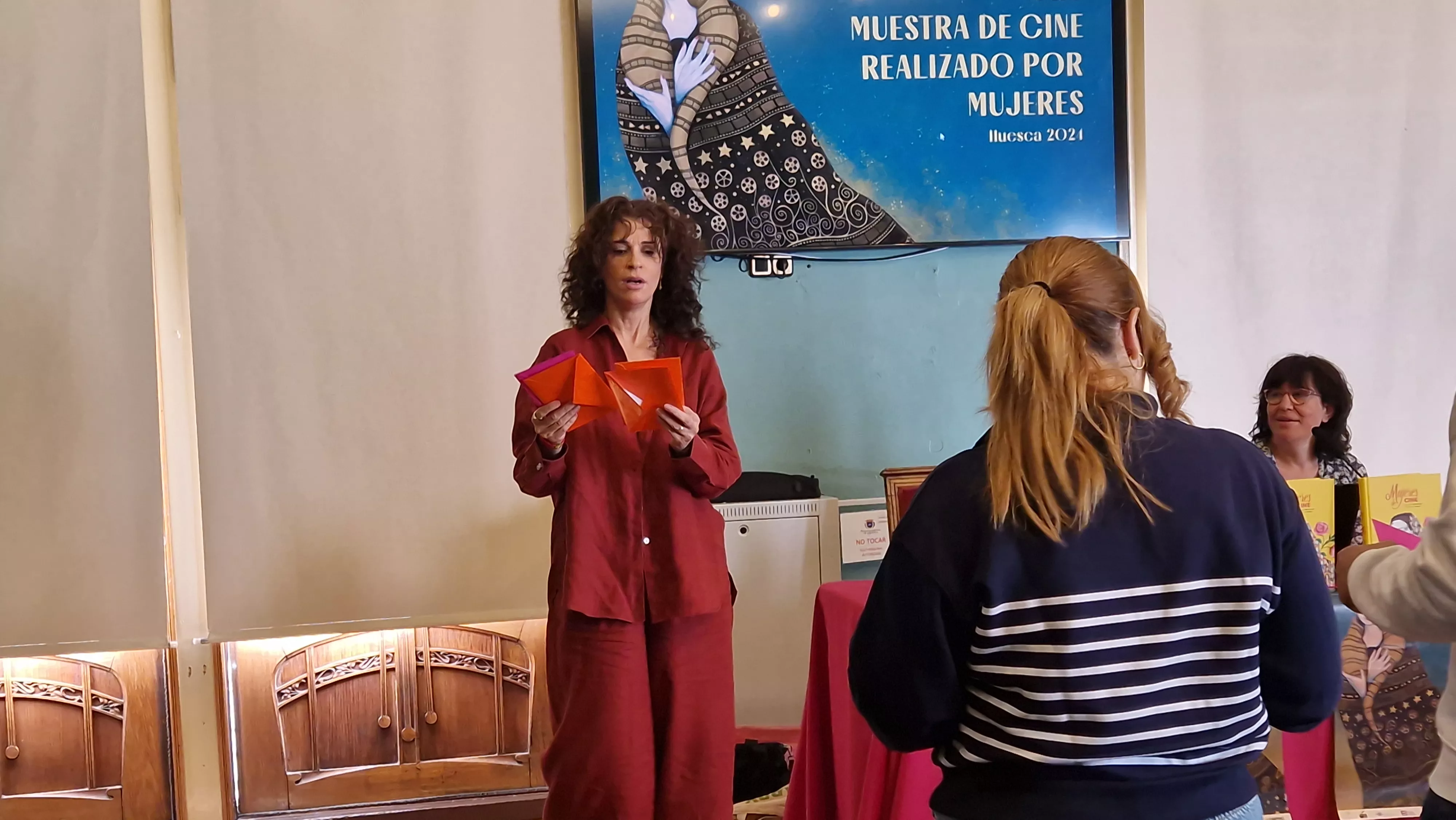 Presentación del libro Mujeres de cine de Ruth Gabriel. Foto Myriam Martínez 