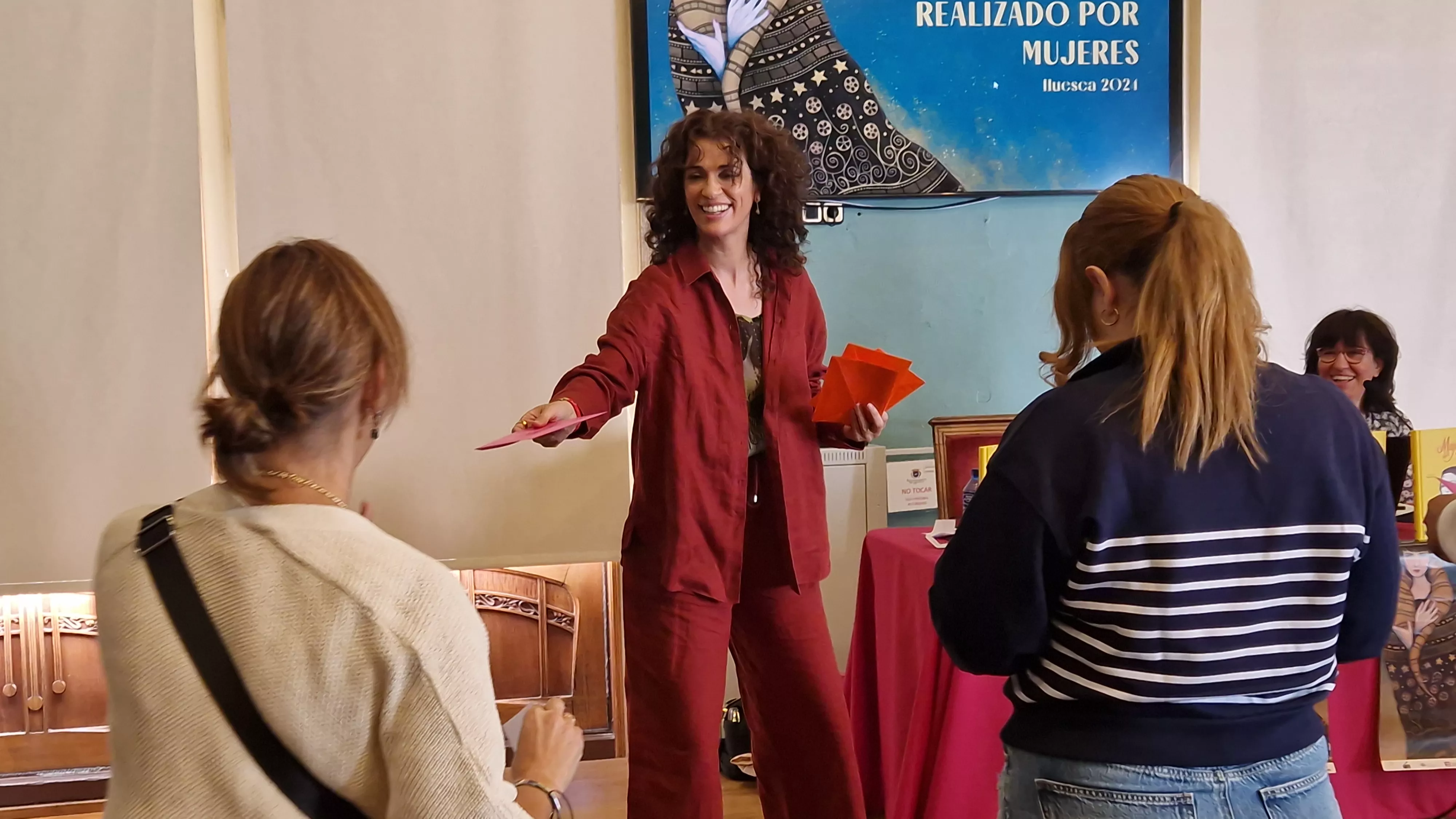 Presentación del libro Mujeres de cine de Ruth Gabriel. Foto Myriam Martínez 