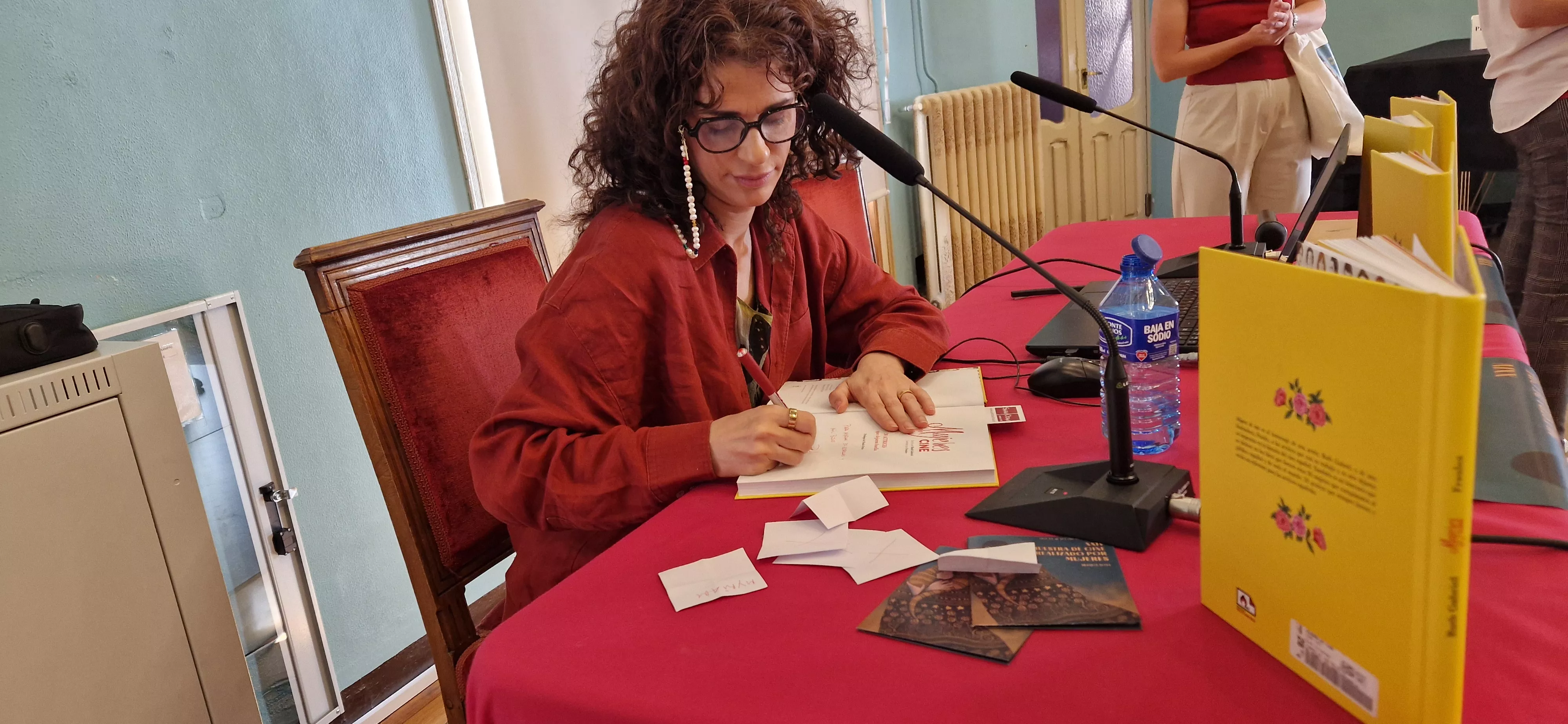 Presentación del libro Mujeres de cine de Ruth Gabriel. Foto Myriam Martínez 