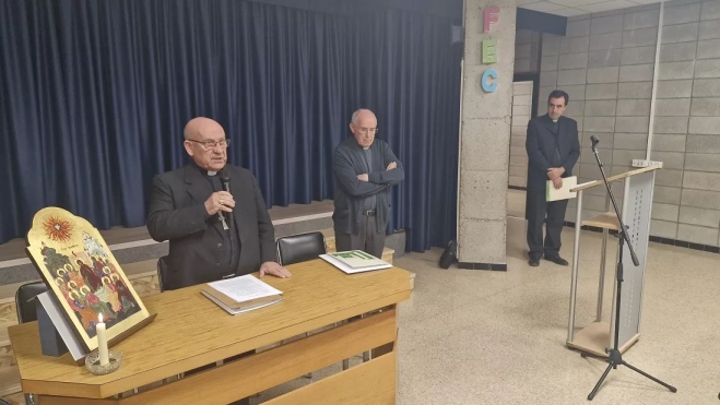 La jornada diocesana de pastoral se ha celebrado en el colegio Santa Rosa de Huesca. La jornada diocesana de pastoral se ha celebrado en el colegio Santa Rosa de Huesca.