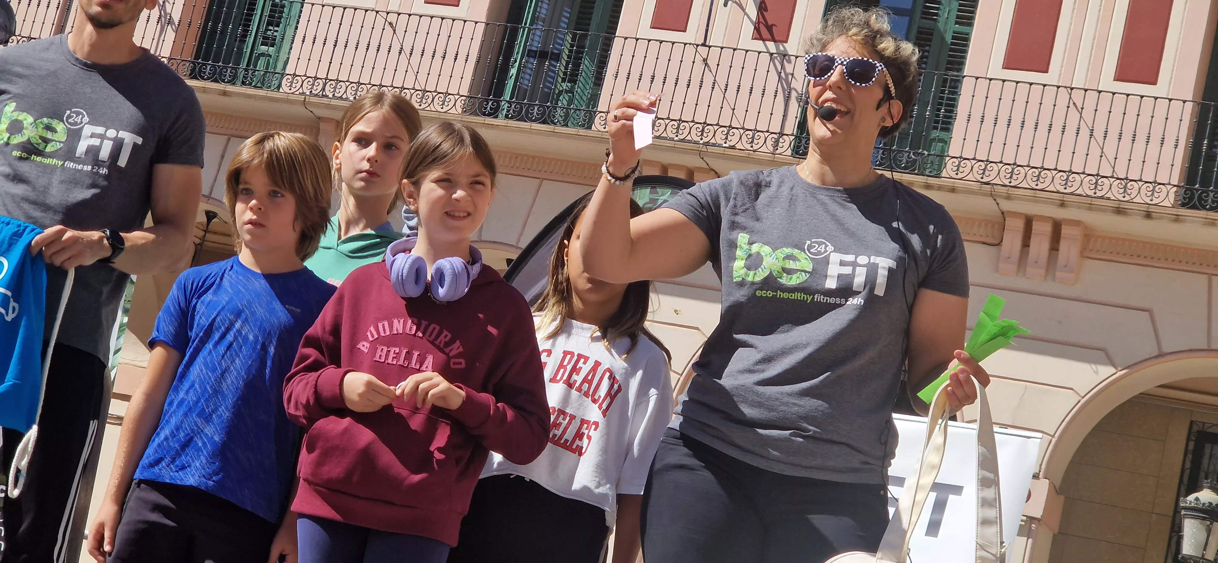 Actividad solidaria de Be25FIT en favor de Aspanoa. Foto Myriam Martínez