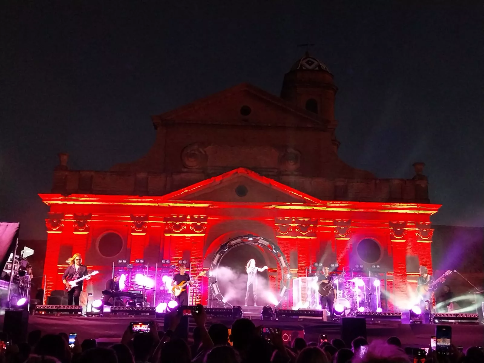 Actuación de Malú para cerrar el Festival Sonna de la DPH.  Foto Miguel Angel Lordán 