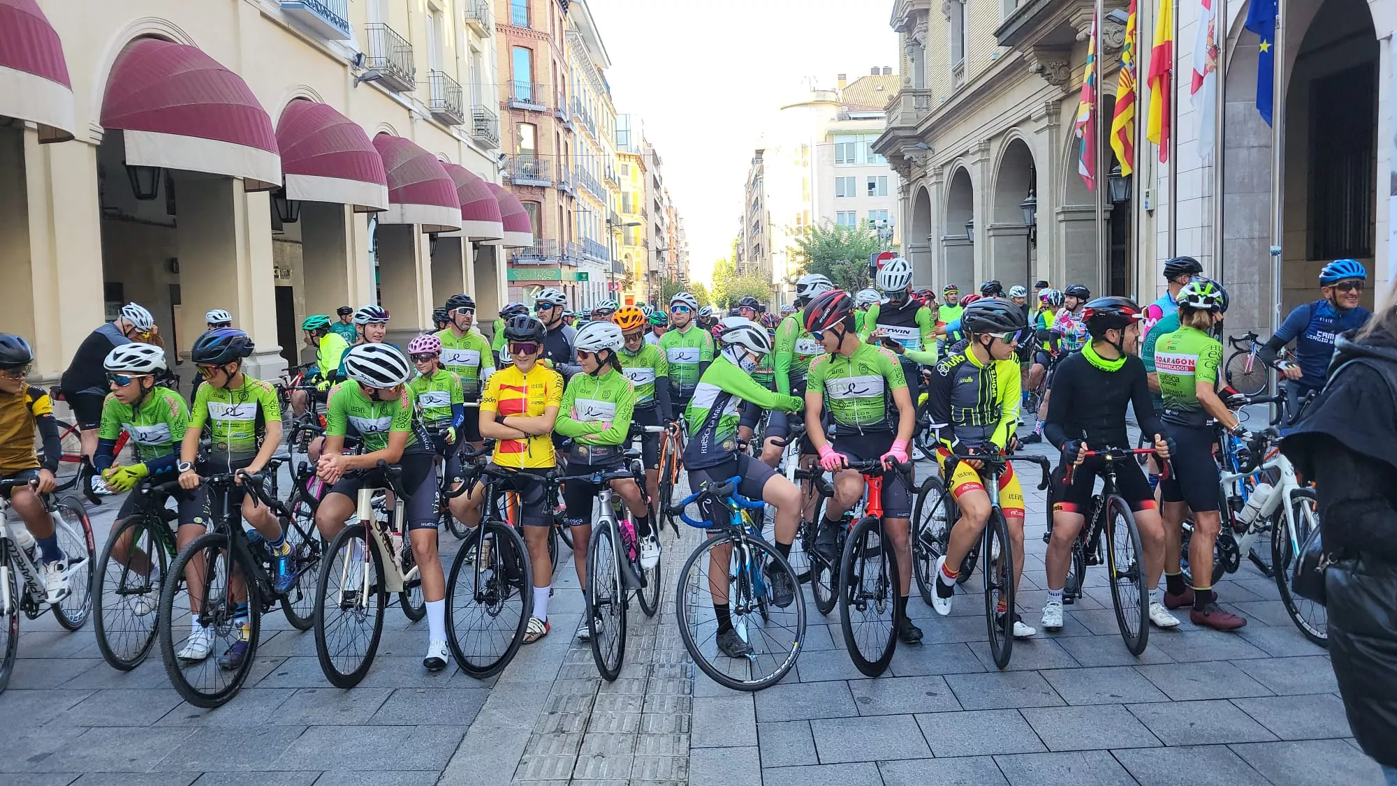 Marcha por la Seguridad Vial en Huesca