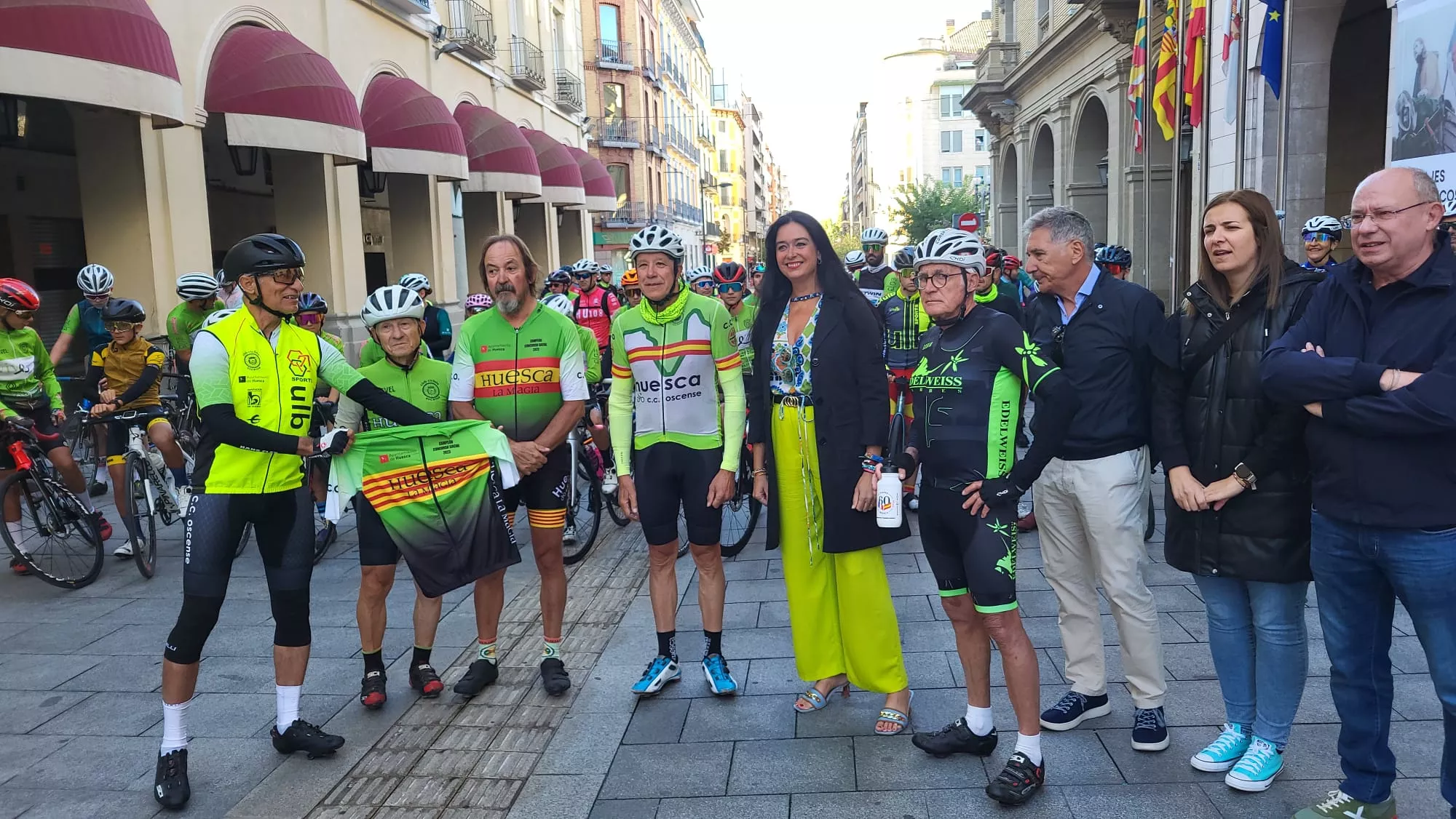 Marcha por la Seguridad Vial en Huesca