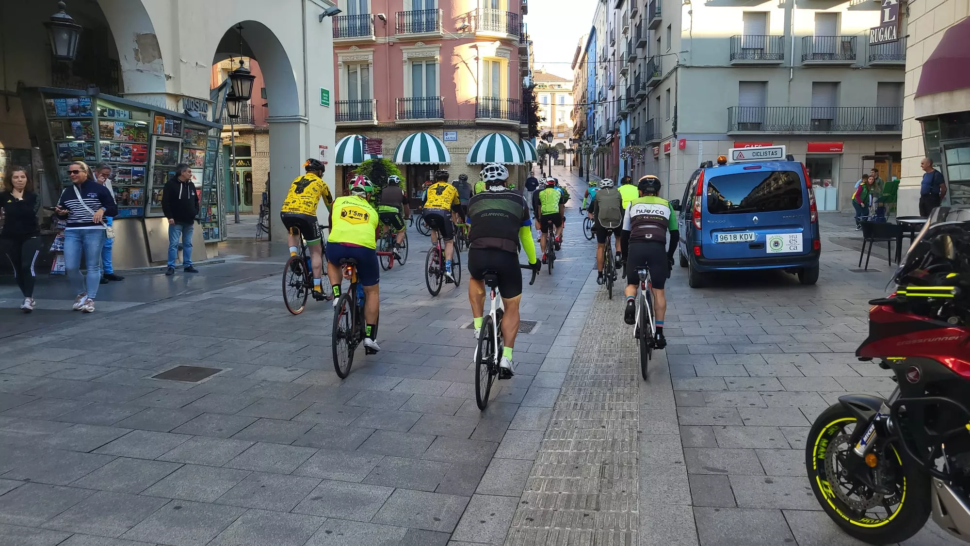 Marcha por la Seguridad Vial en Huesca