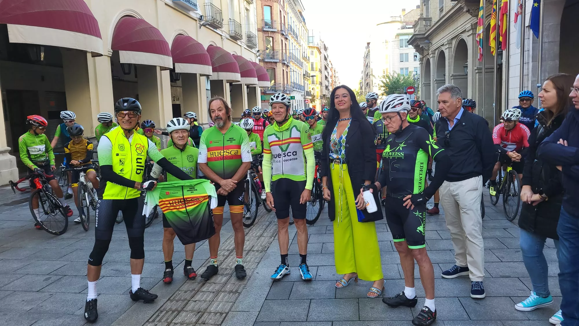 Marcha por la Seguridad Vial en Huesca
