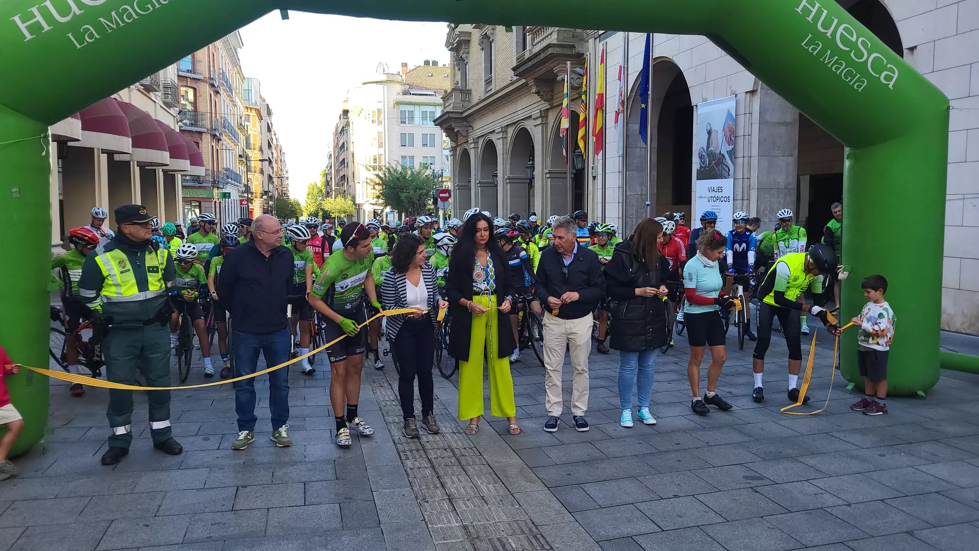Marcha por la Seguridad Vial en Huesca