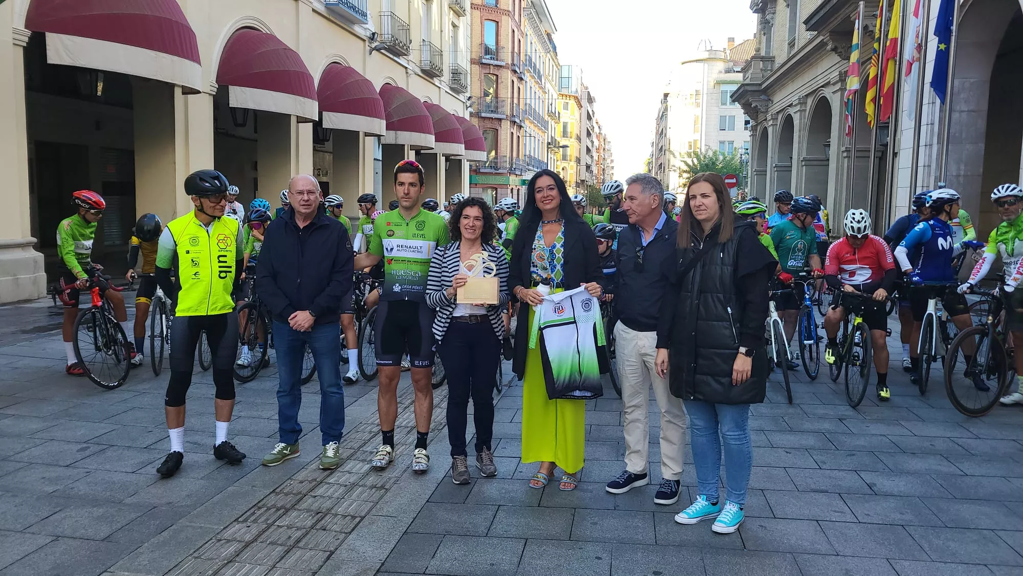 Marcha por la Seguridad Vial en Huesca