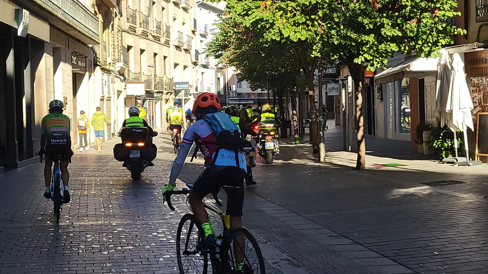 Marcha por la Seguridad Vial en Huesca