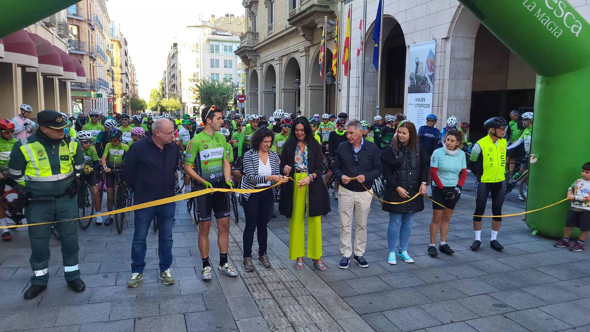 Marcha por la Seguridad Vial en Huesca