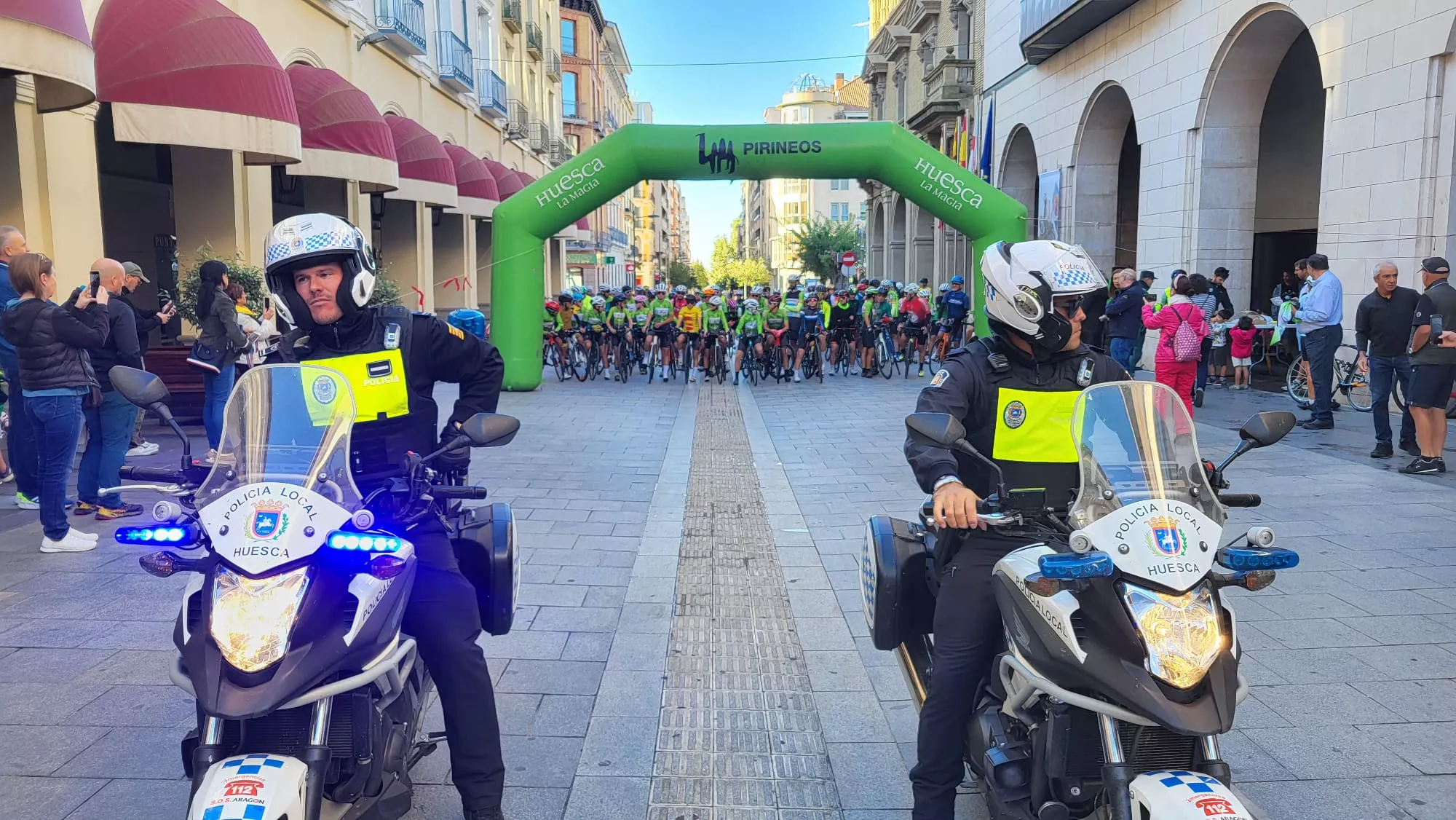 Marcha por la Seguridad Vial en Huesca