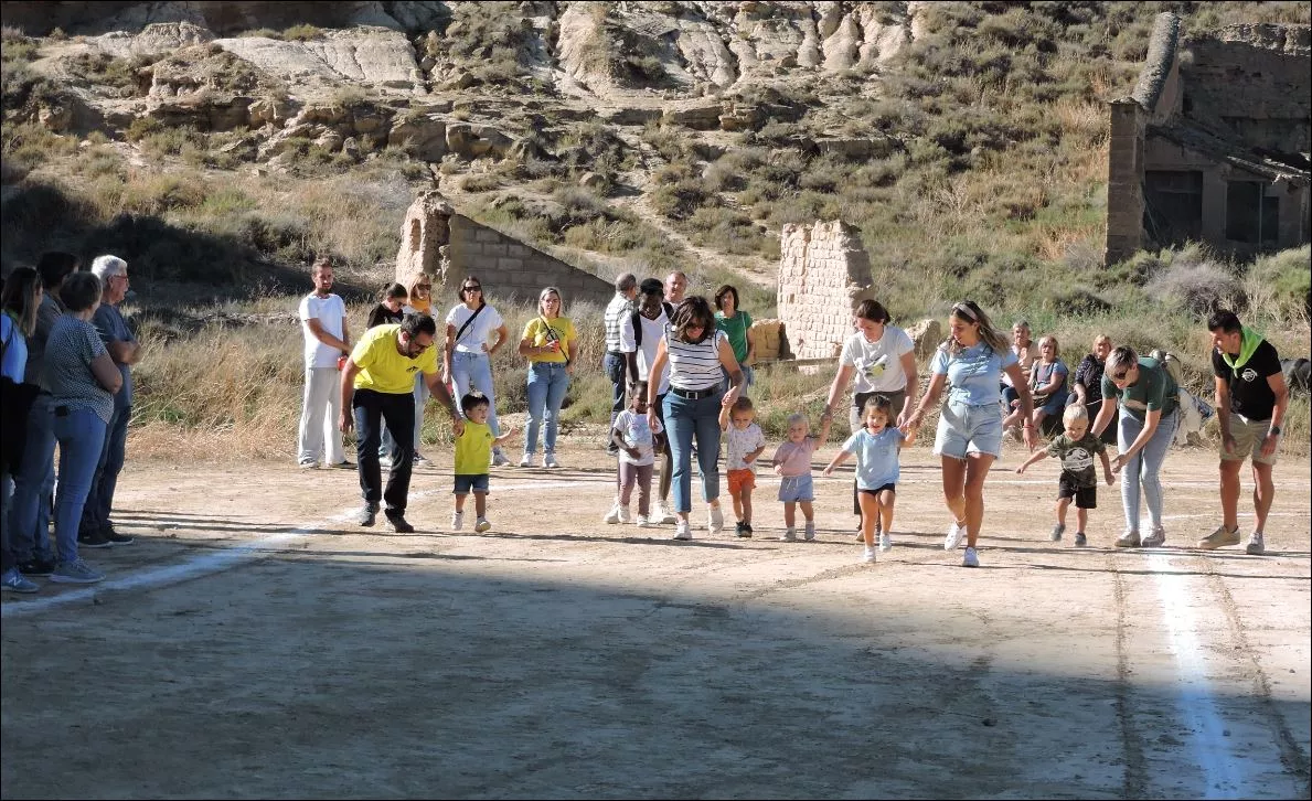 Carrera de niños y niñas hasta 3 años