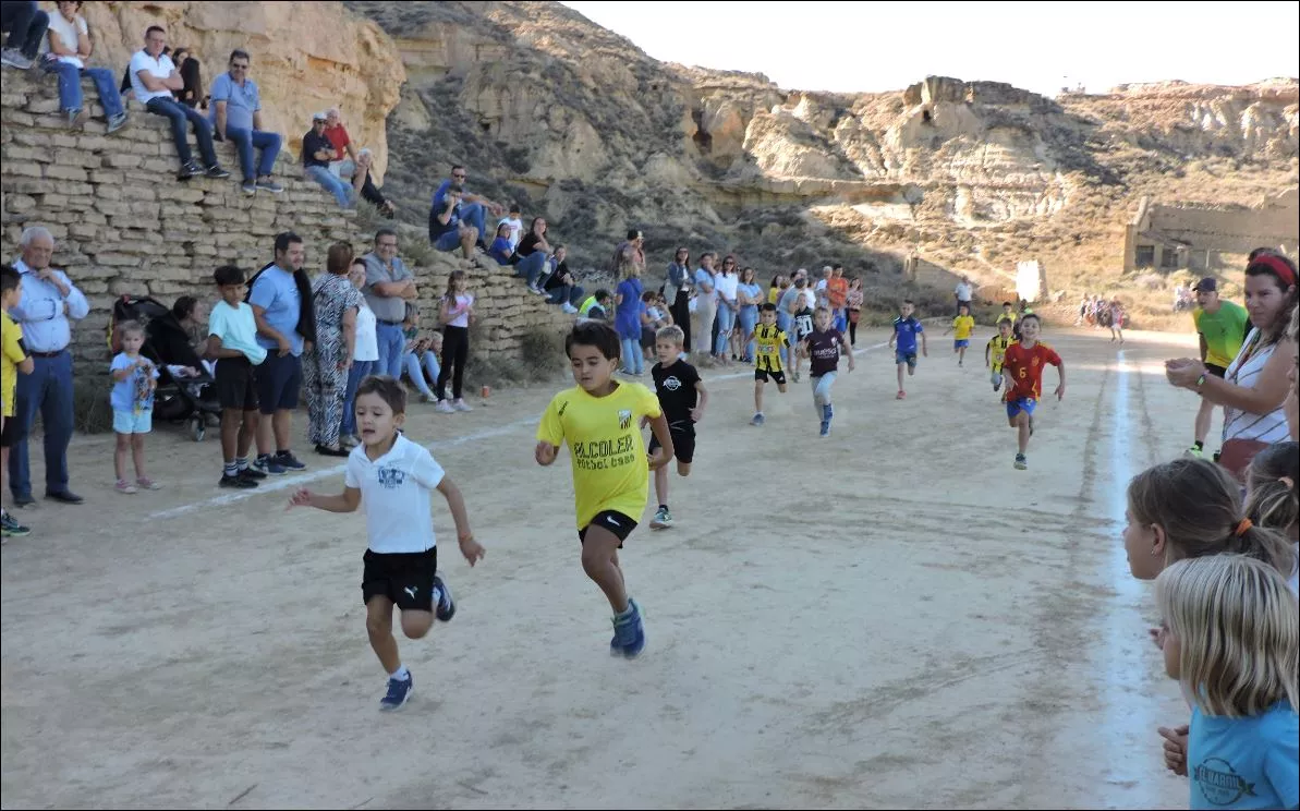 Carrera de niños 6 y 7 años