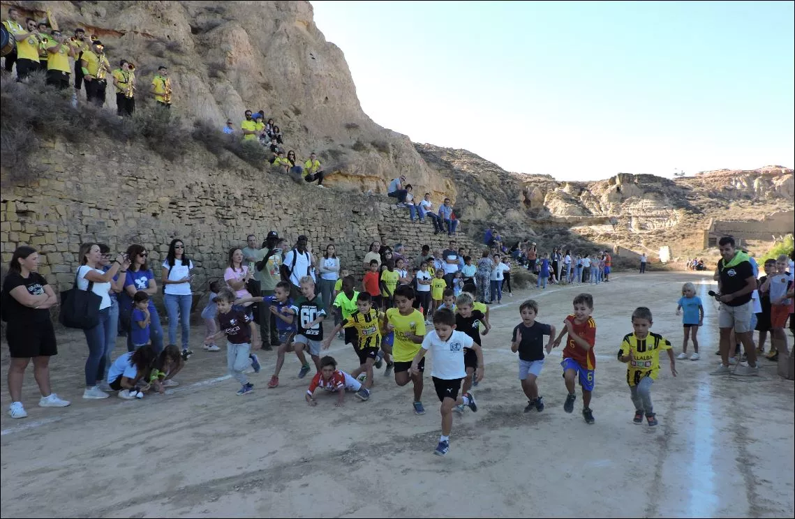 Carrera de niños 6 y 7 años