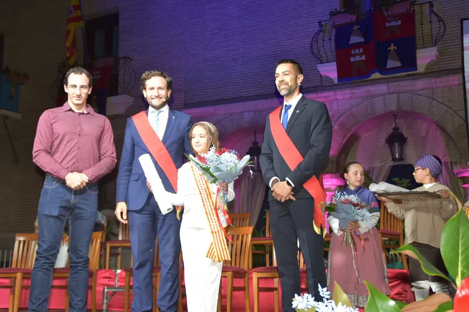 Presentación de las zagalas, zagaletas y zagaletes de San Mateo de Monzón y la lectura del pregón.