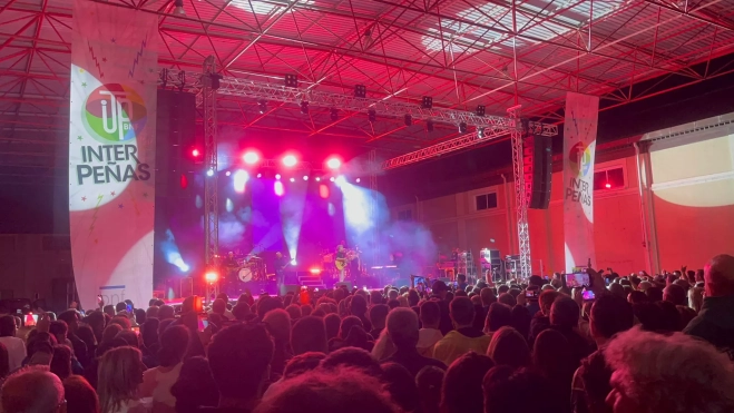 Carlos Baute en Binéfar. Carlos Baute en Binéfar.