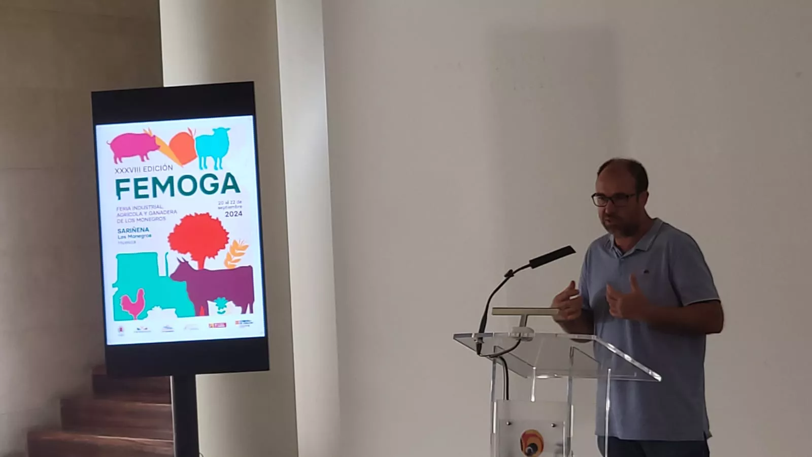 Presentación de la 38 edición de Femoga en Sariñena
