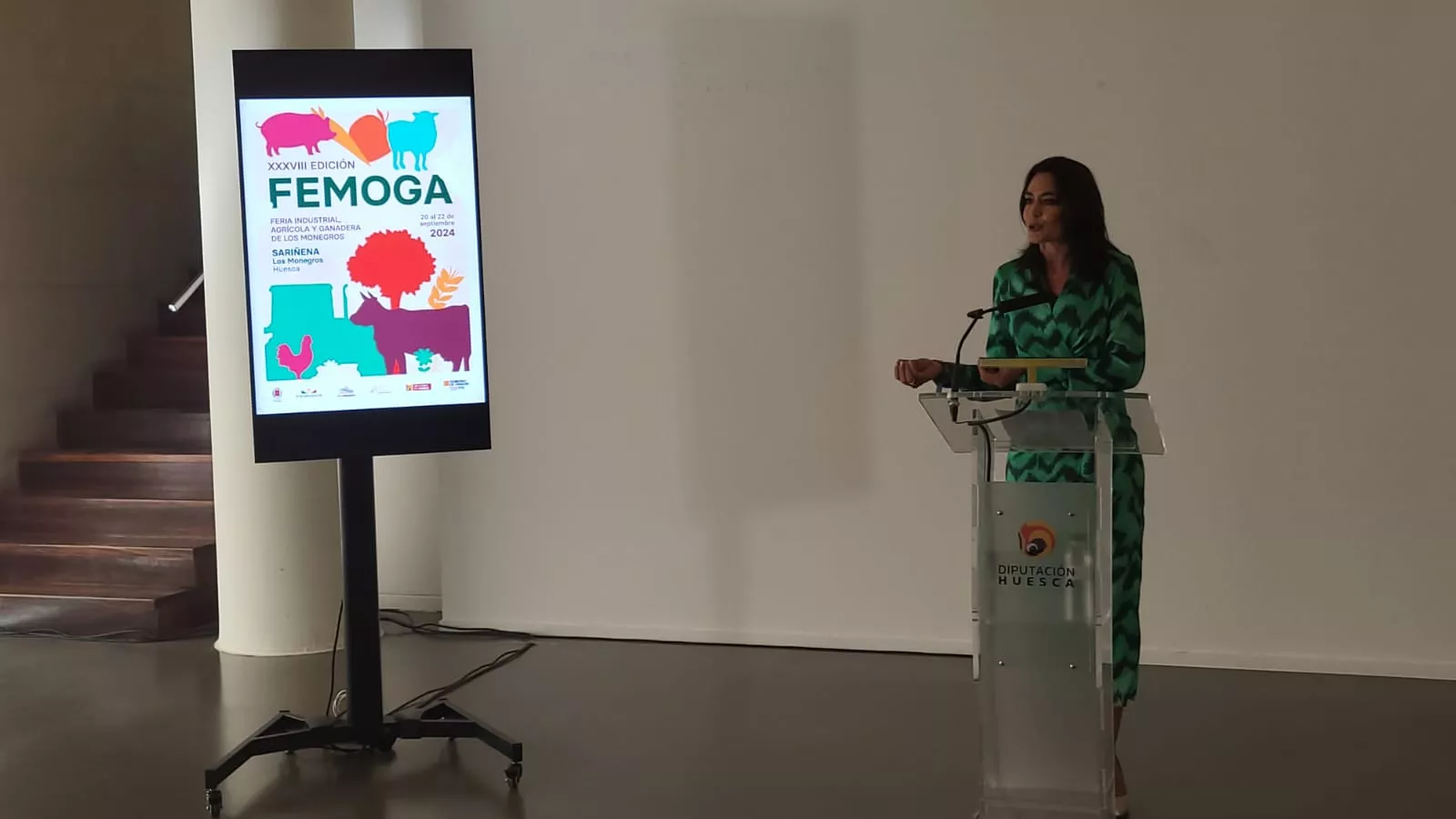 Presentación de la 38 edición de Femoga en Sariñena1