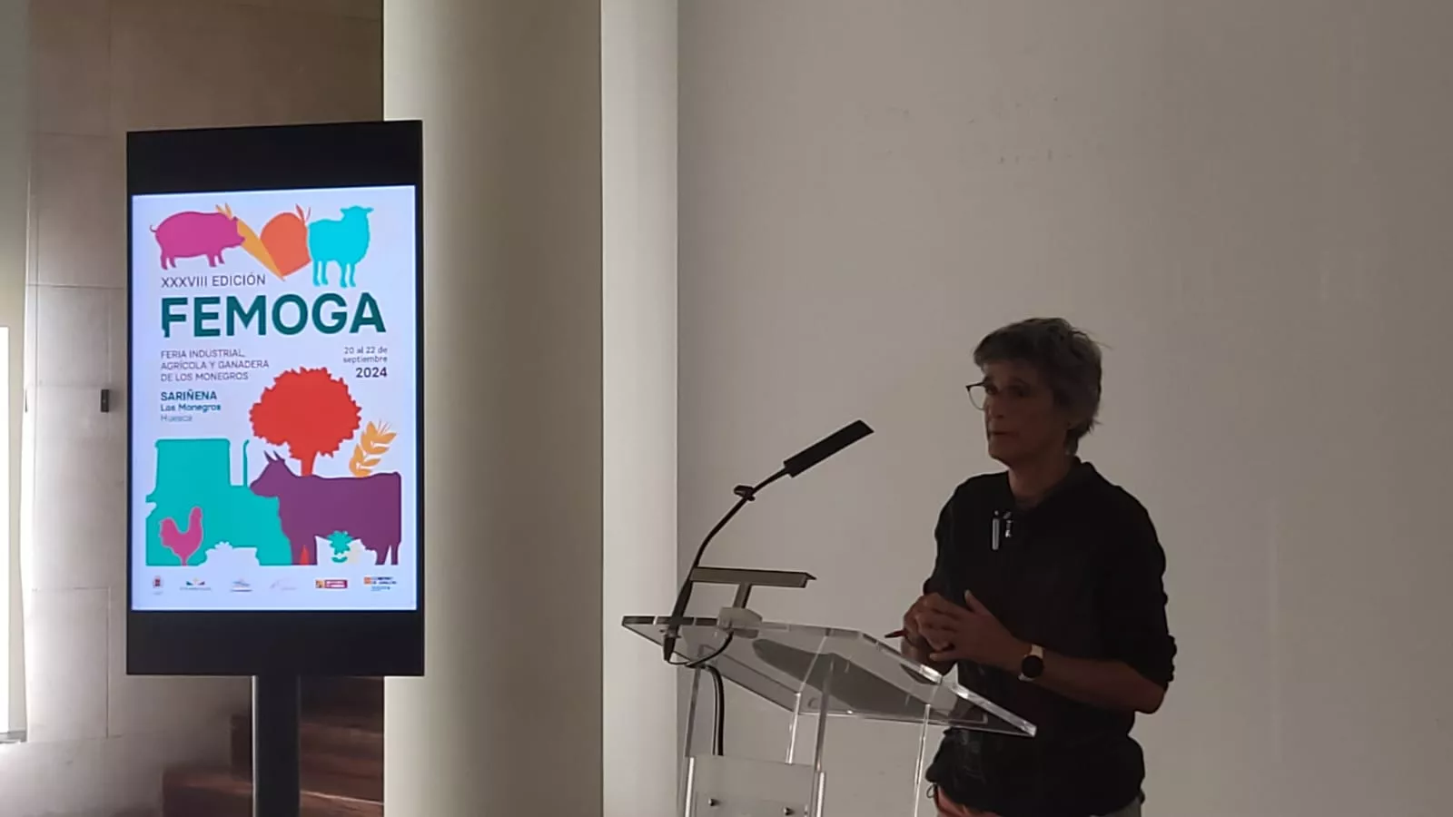 Presentación de la 38 edición de Femoga en Sariñena