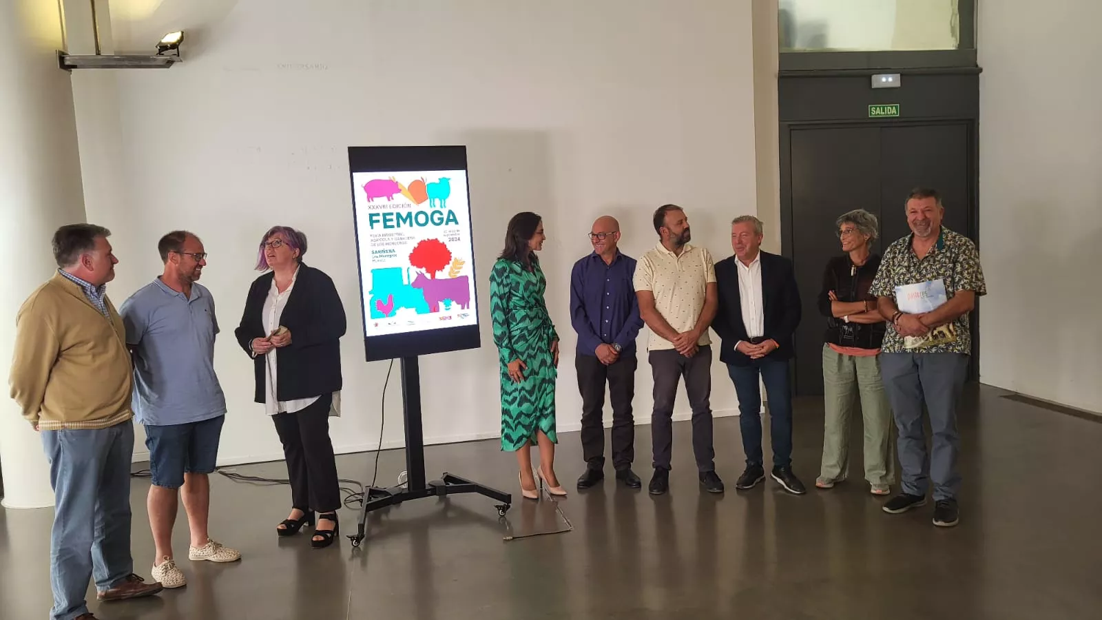 Presentación de la 38 edición de Femoga en Sariñena