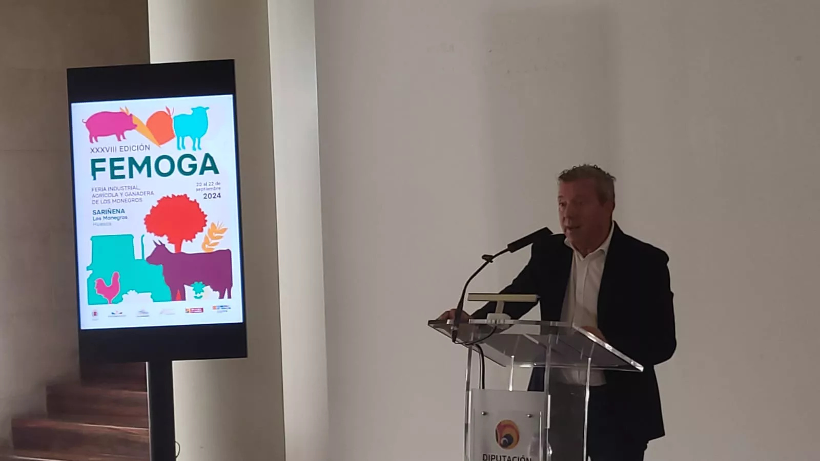Presentación de la 38 edición de Femoga en Sariñena