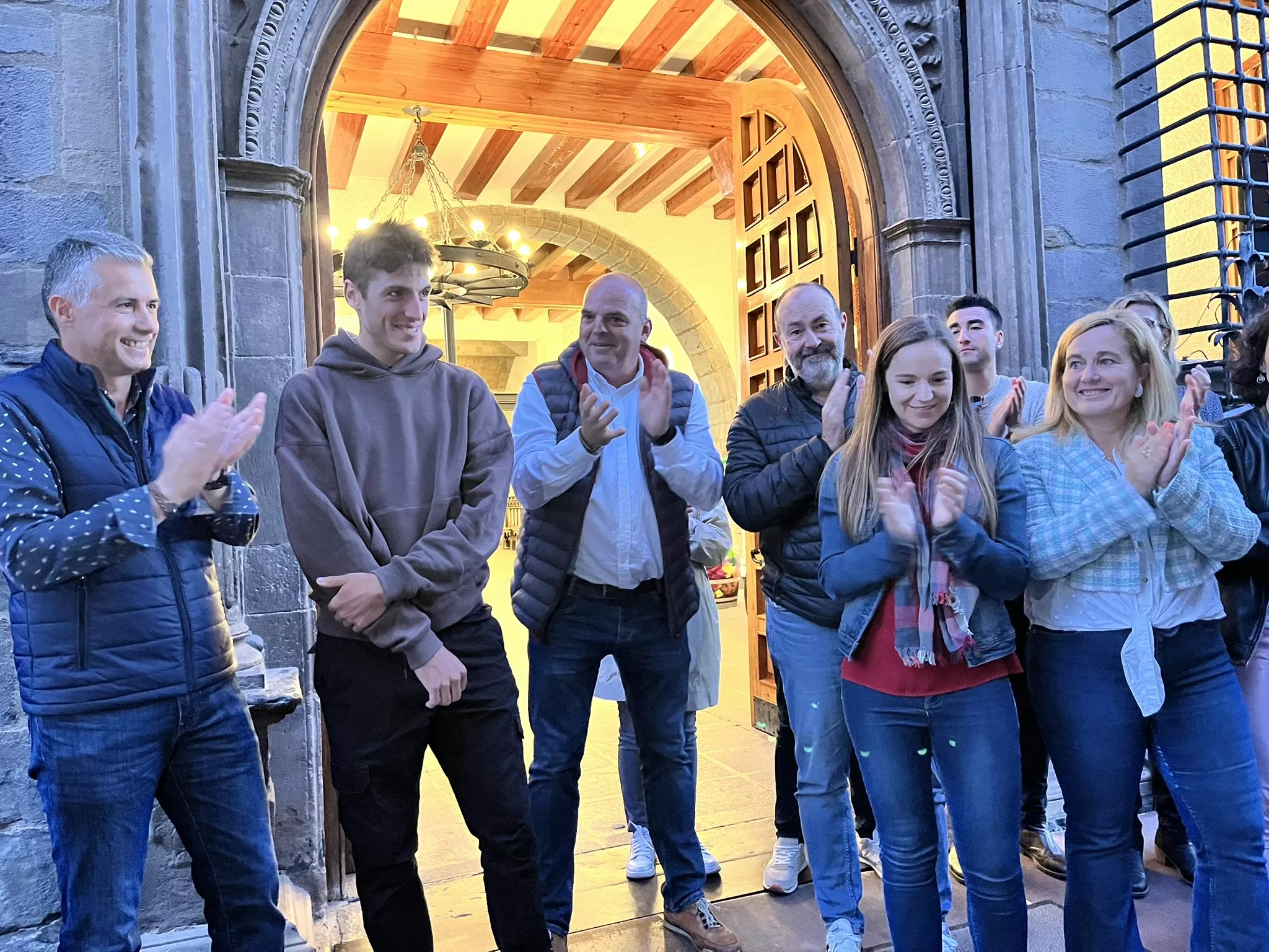 Homenaje a Pablo Castrillo en Jaca. Foto Ayuntamiento de Jaca