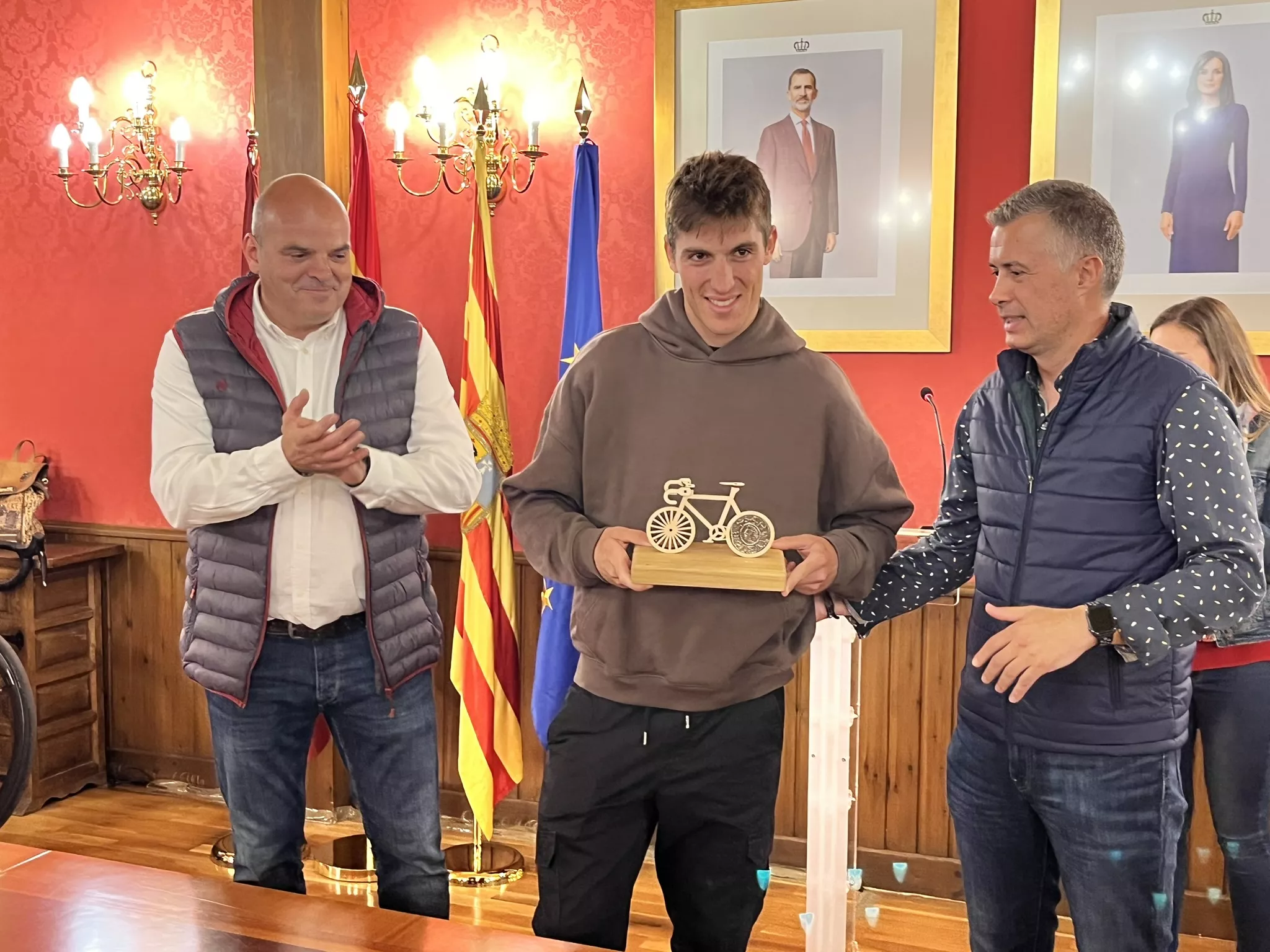 Homenaje a Pablo Castrillo en Jaca. Foto Ayuntamiento de Jaca