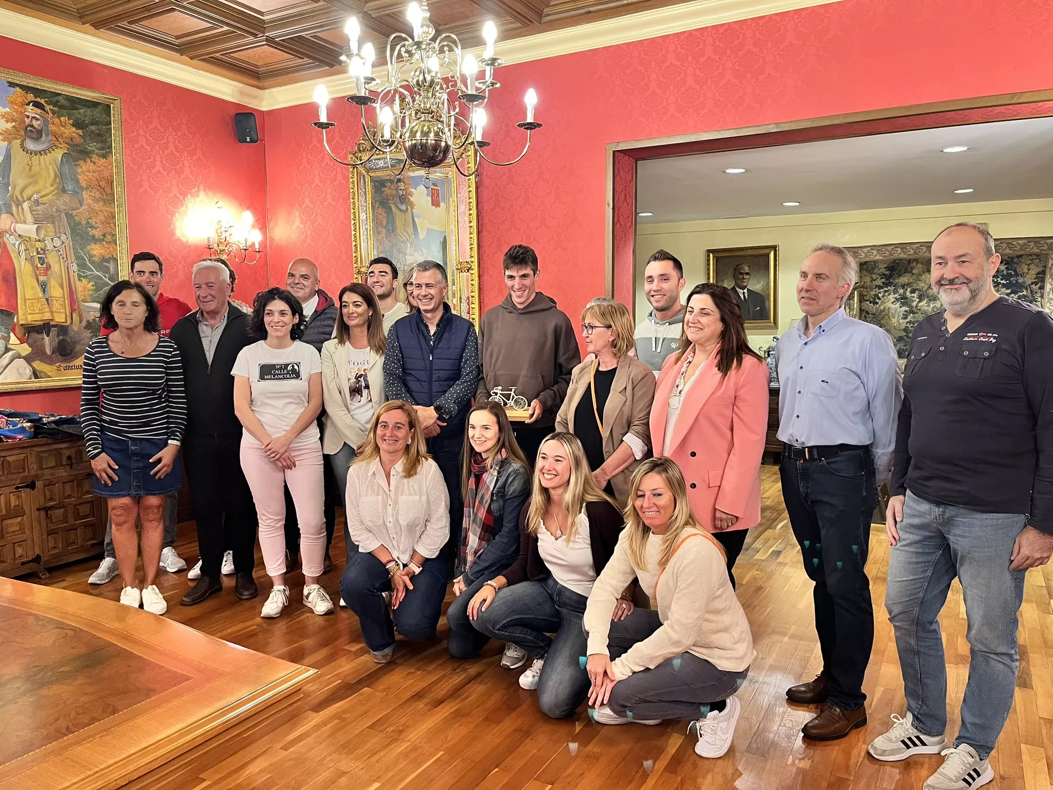 Homenaje a Pablo Castrillo en Jaca. Foto Ayuntamiento de Jaca