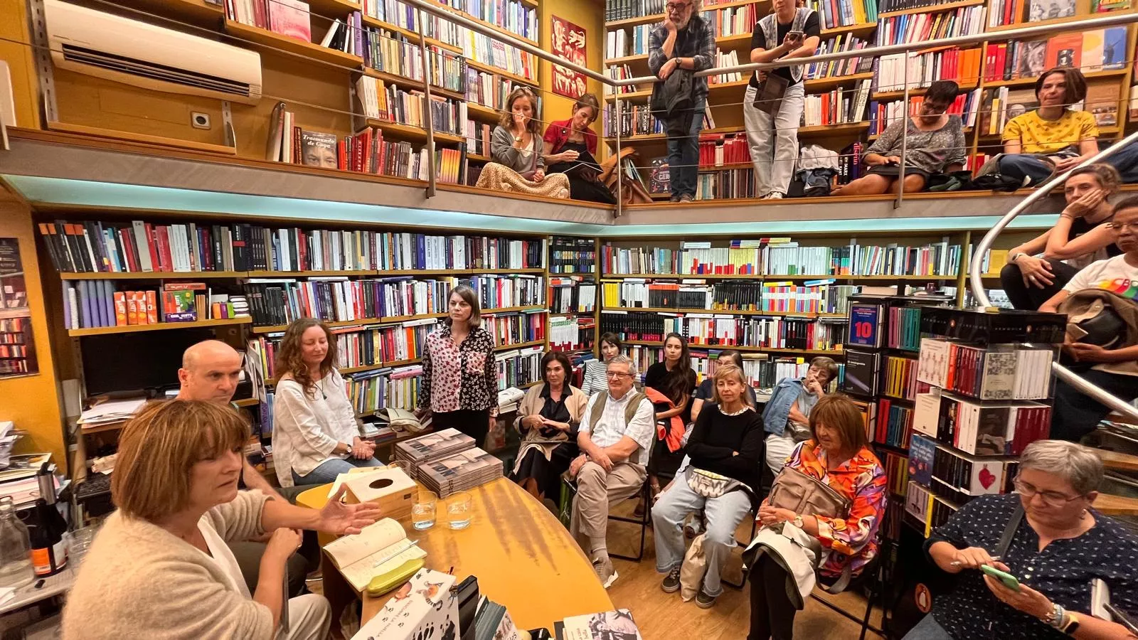 Presentación del libro No de Isidro Ferrer en la librería Anónima. Foto Mercedes Manterola