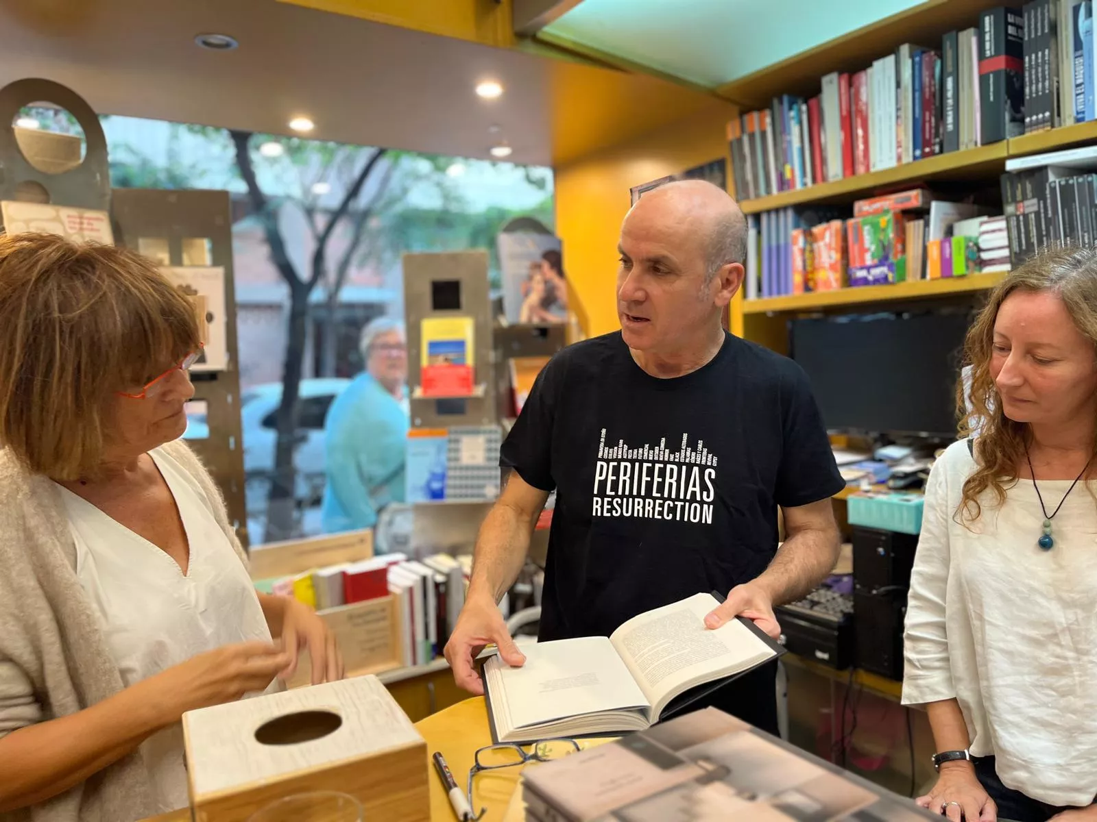 Rosa Tabernero, Isidro Ferrer y Arianna Squilloni. Foto Mercedes Manterola