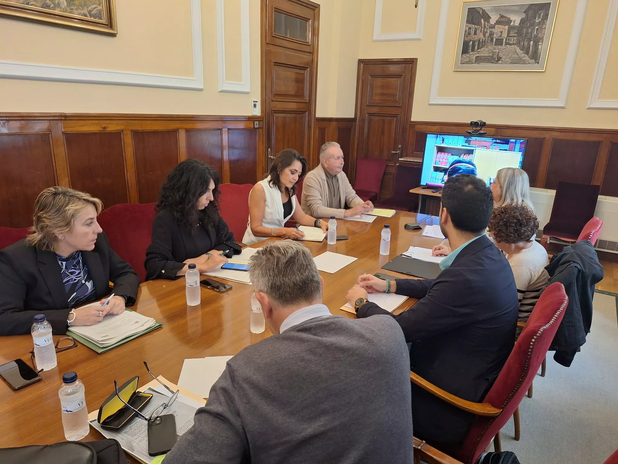 Comisión del Plan de Empleo de Huesca.