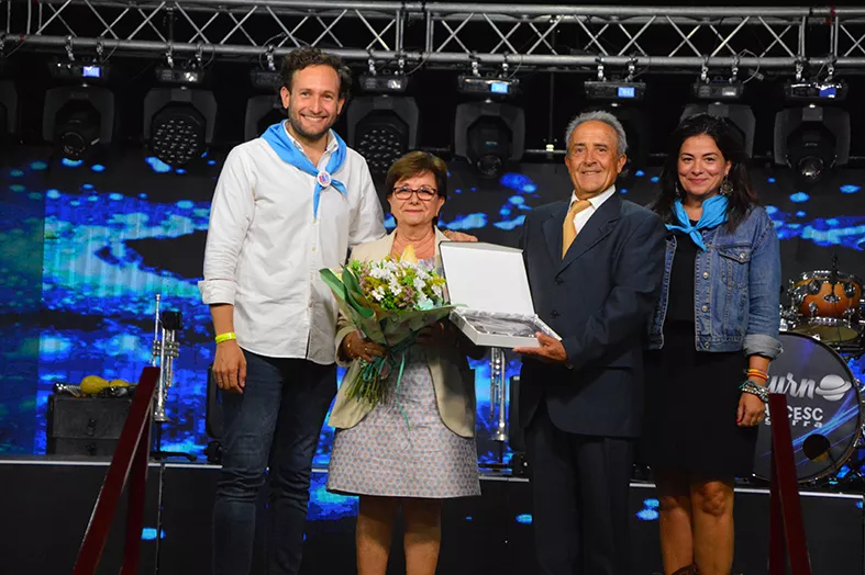 Homenaje de Monzón a sus Mayores.