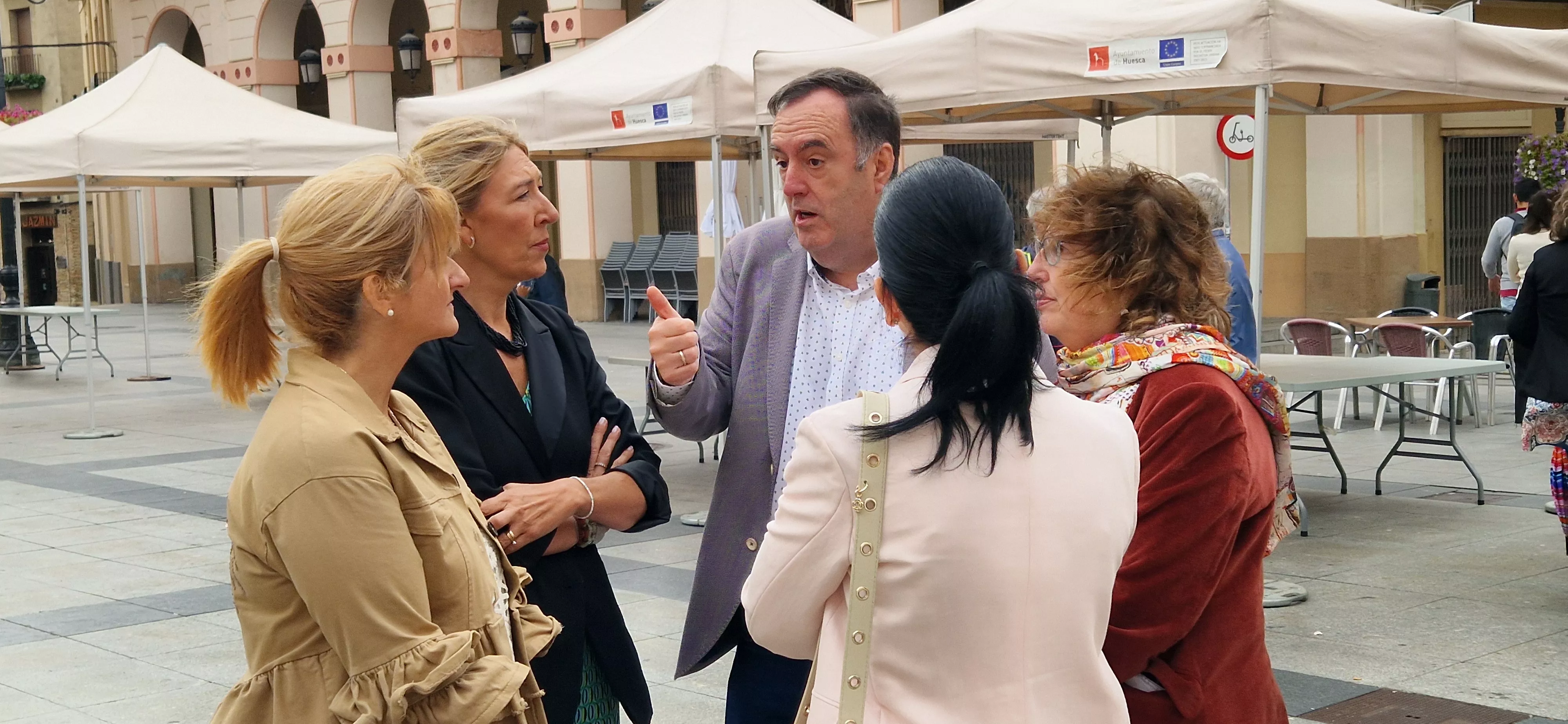 Jornada intergeneracional 2024 organizada por Alzhéimer Huesca. Foto Myriam Martínez 