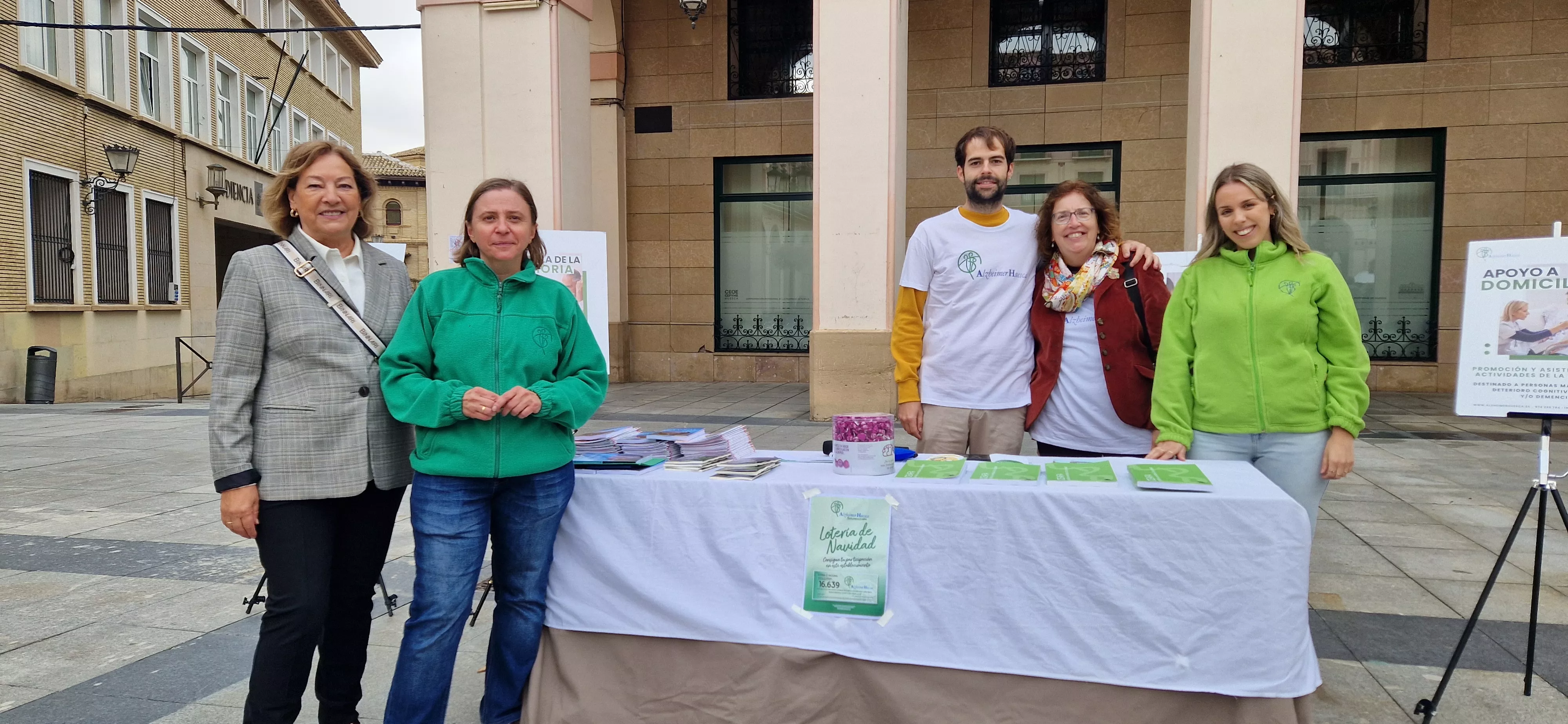 Jornada intergeneracional 2024 organizada por Alzhéimer Huesca. Foto Myriam Martínez 