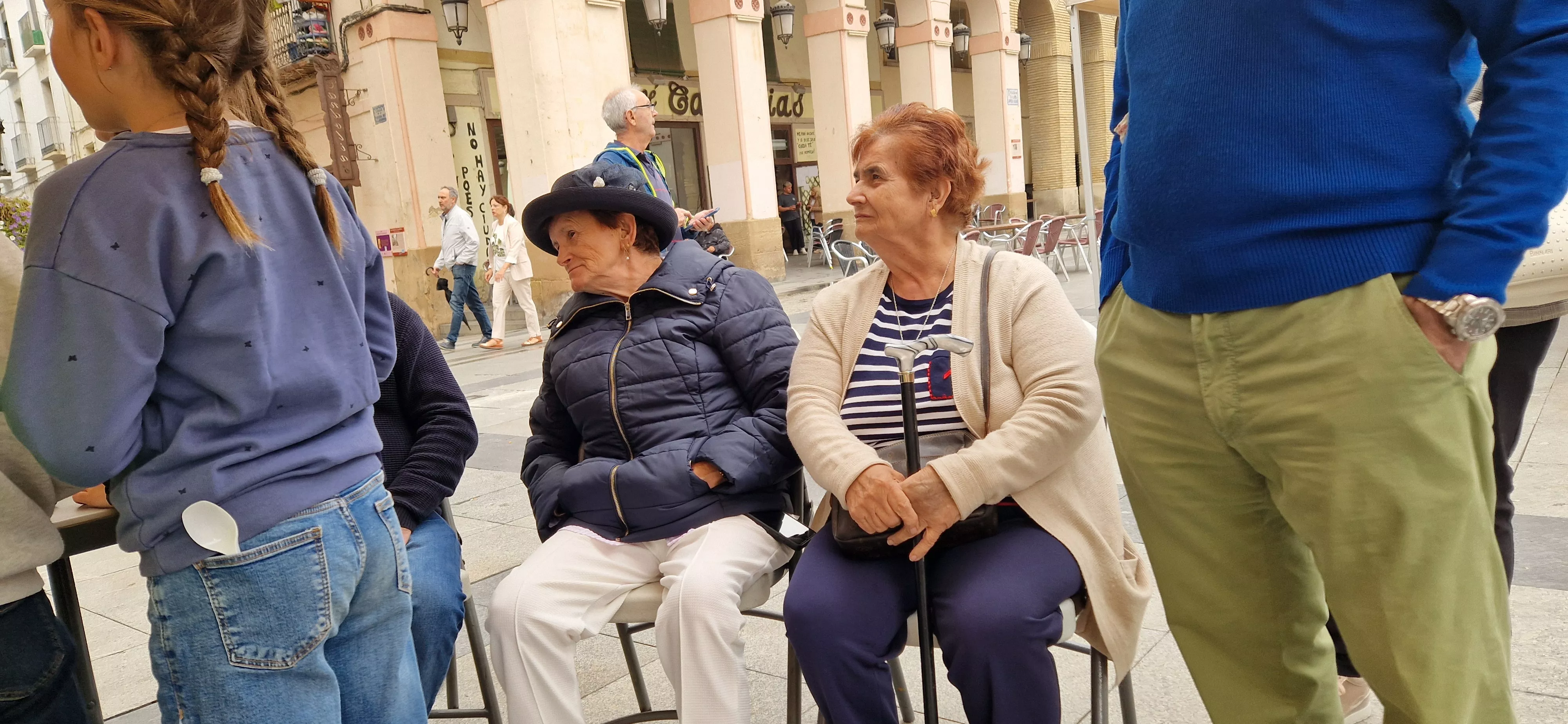 Jornada intergeneracional 2024 organizada por Alzhéimer Huesca. Foto Myriam Martínez 