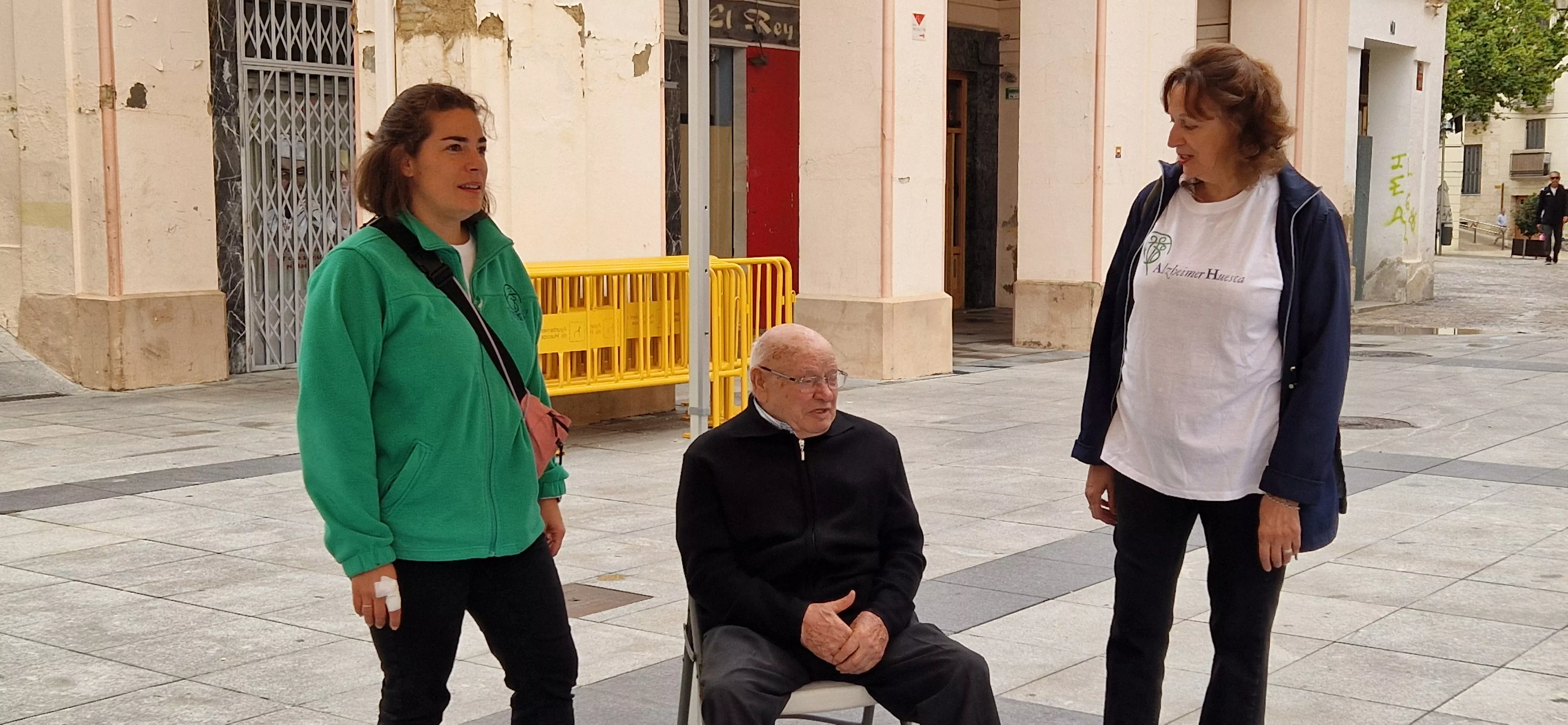 Jornada intergeneracional 2024 organizada por Alzhéimer Huesca. Foto Myriam Martínez 