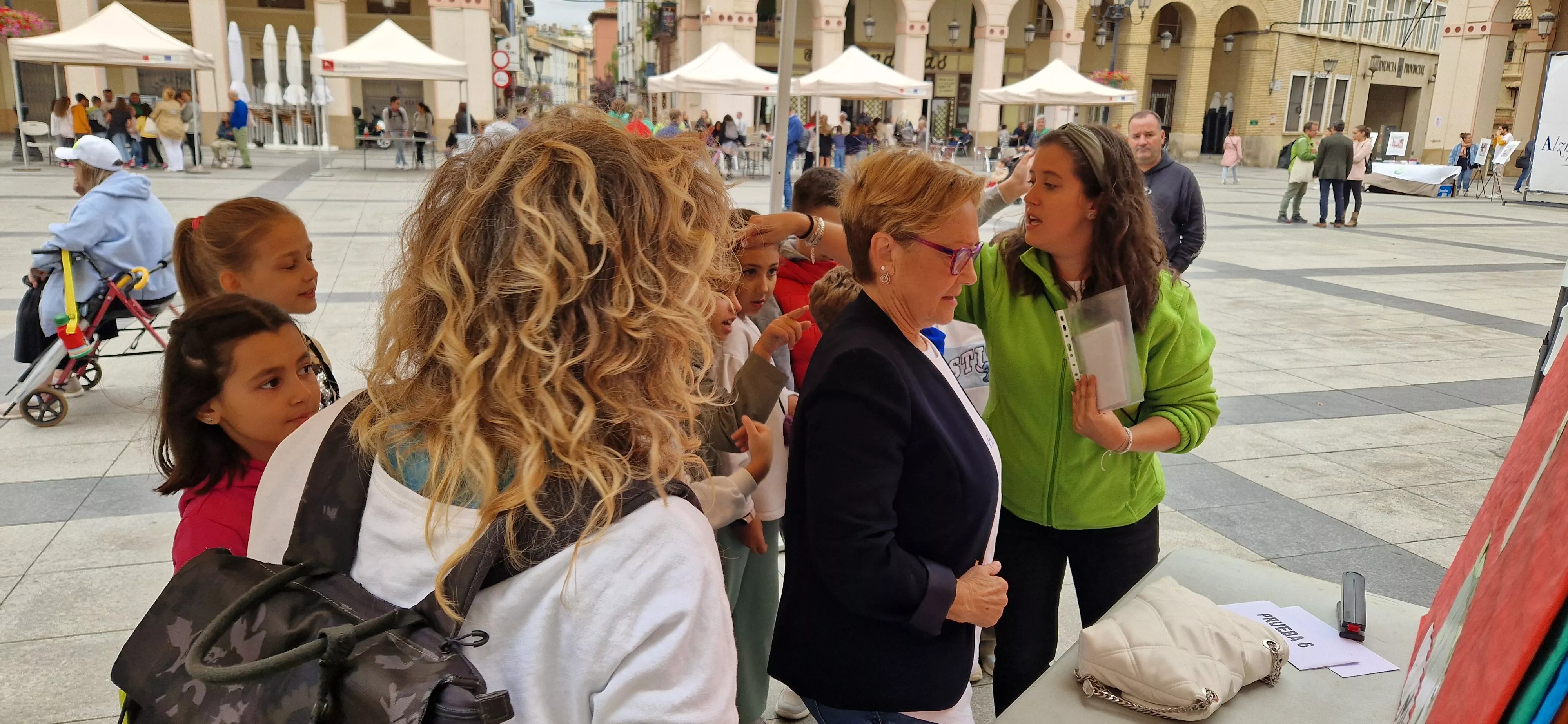 Jornada intergeneracional 2024 organizada por Alzhéimer Huesca. Foto Myriam Martínez 