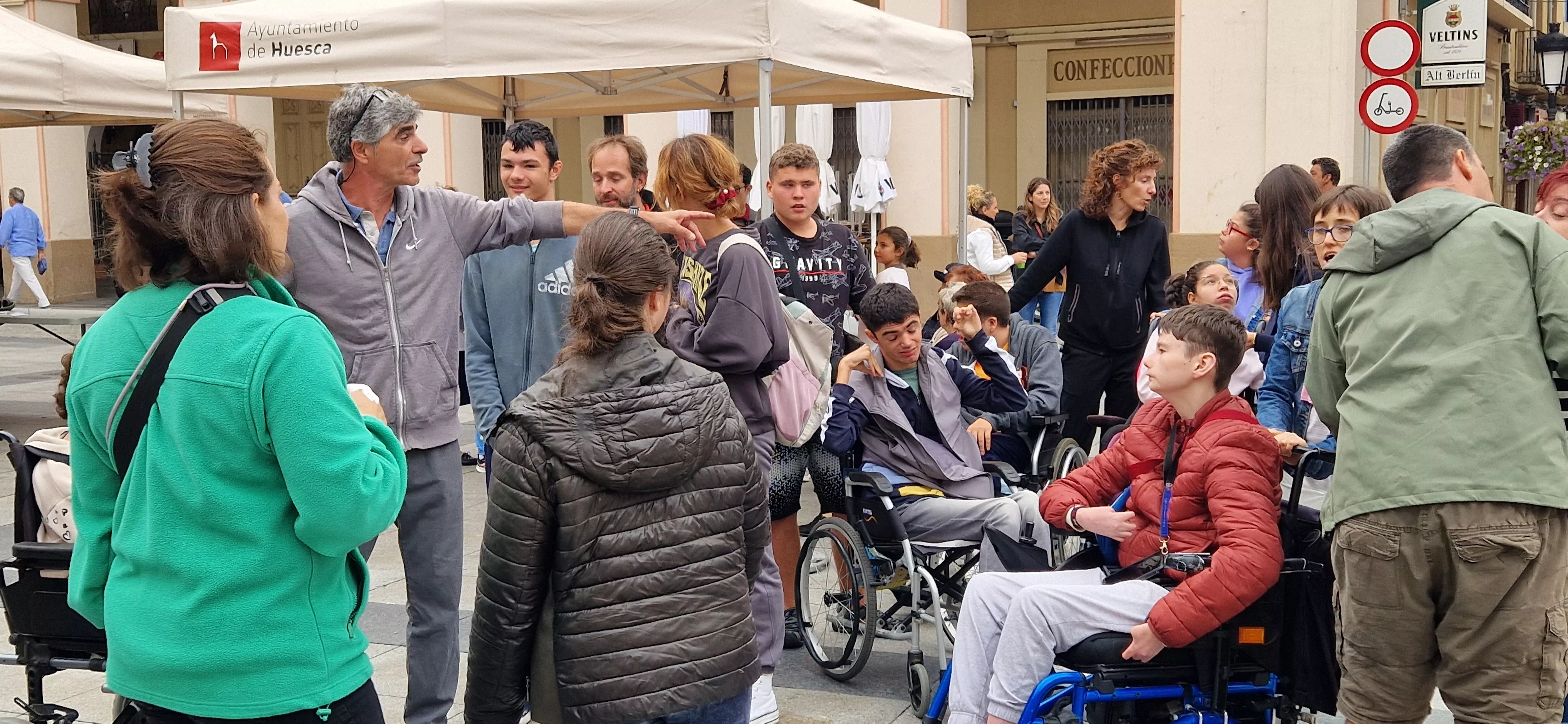 Jornada intergeneracional 2024 organizada por Alzhéimer Huesca. Foto Myriam Martínez 