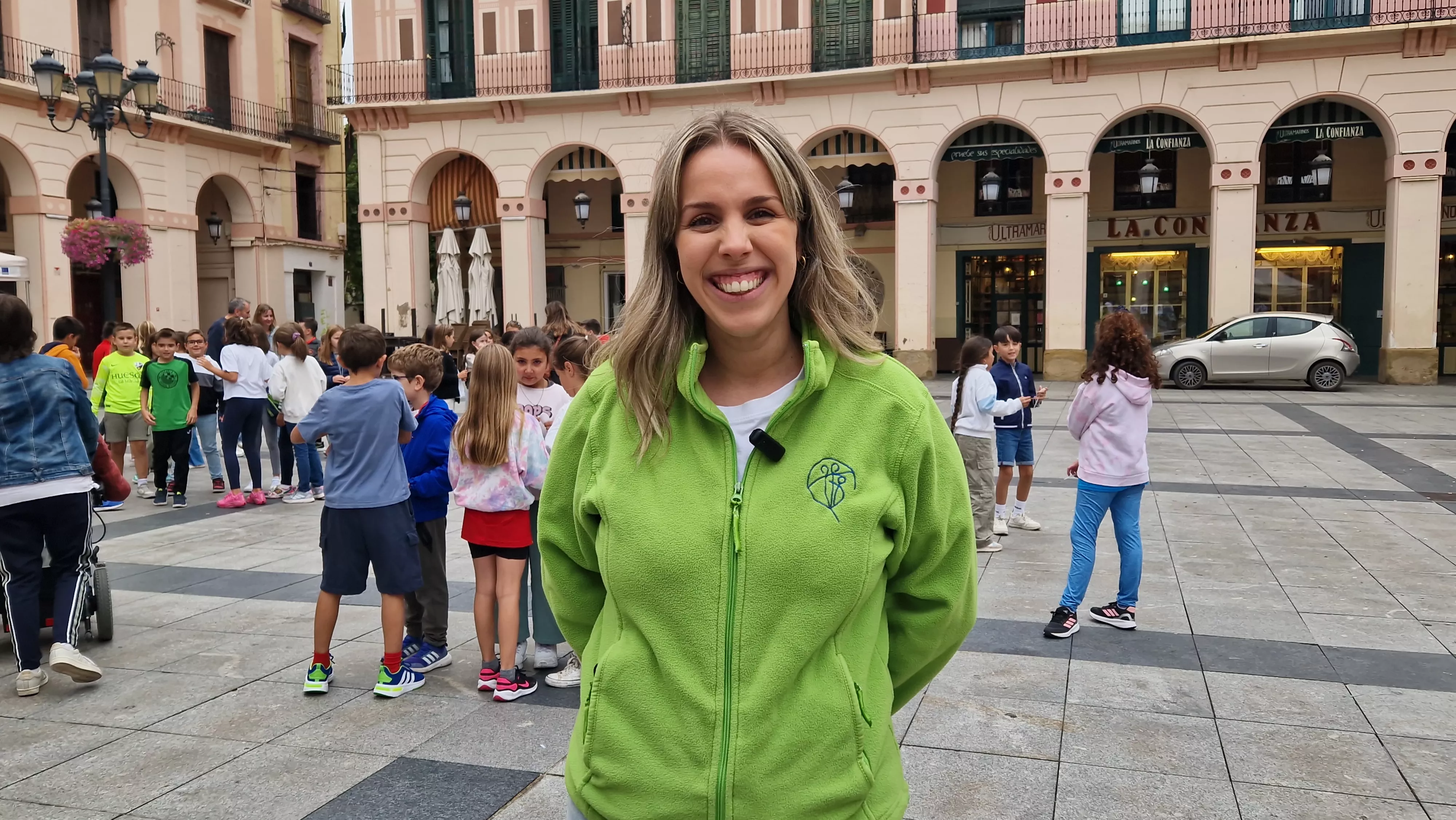 Jornada intergeneracional 2024 organizada por Alzhéimer Huesca. Foto Myriam Martínez 