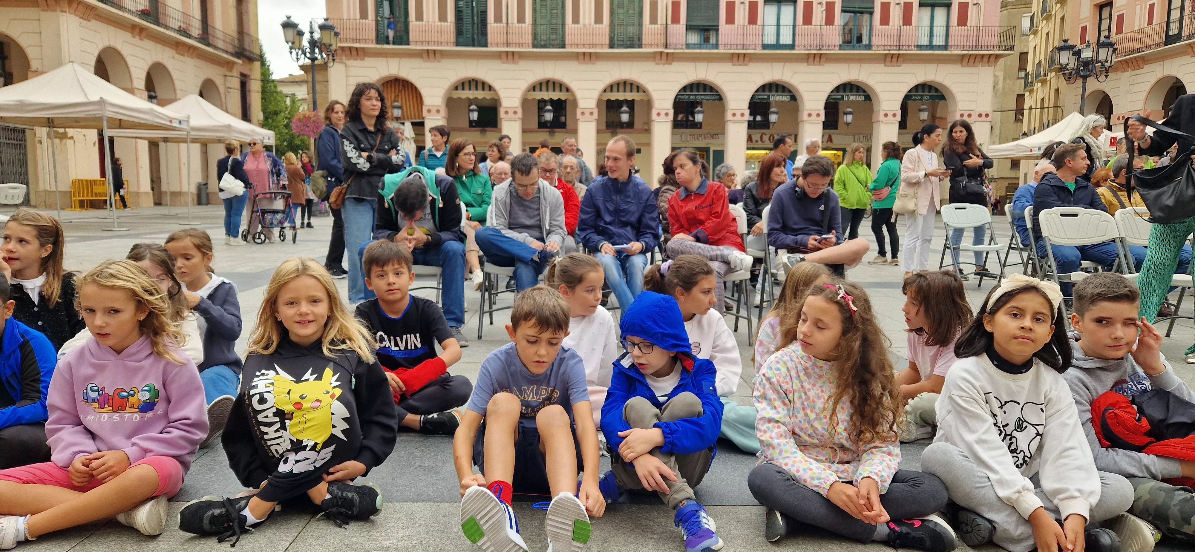 Jornada intergeneracional 2024 organizada por Alzhéimer Huesca. Foto Myriam Martínez 