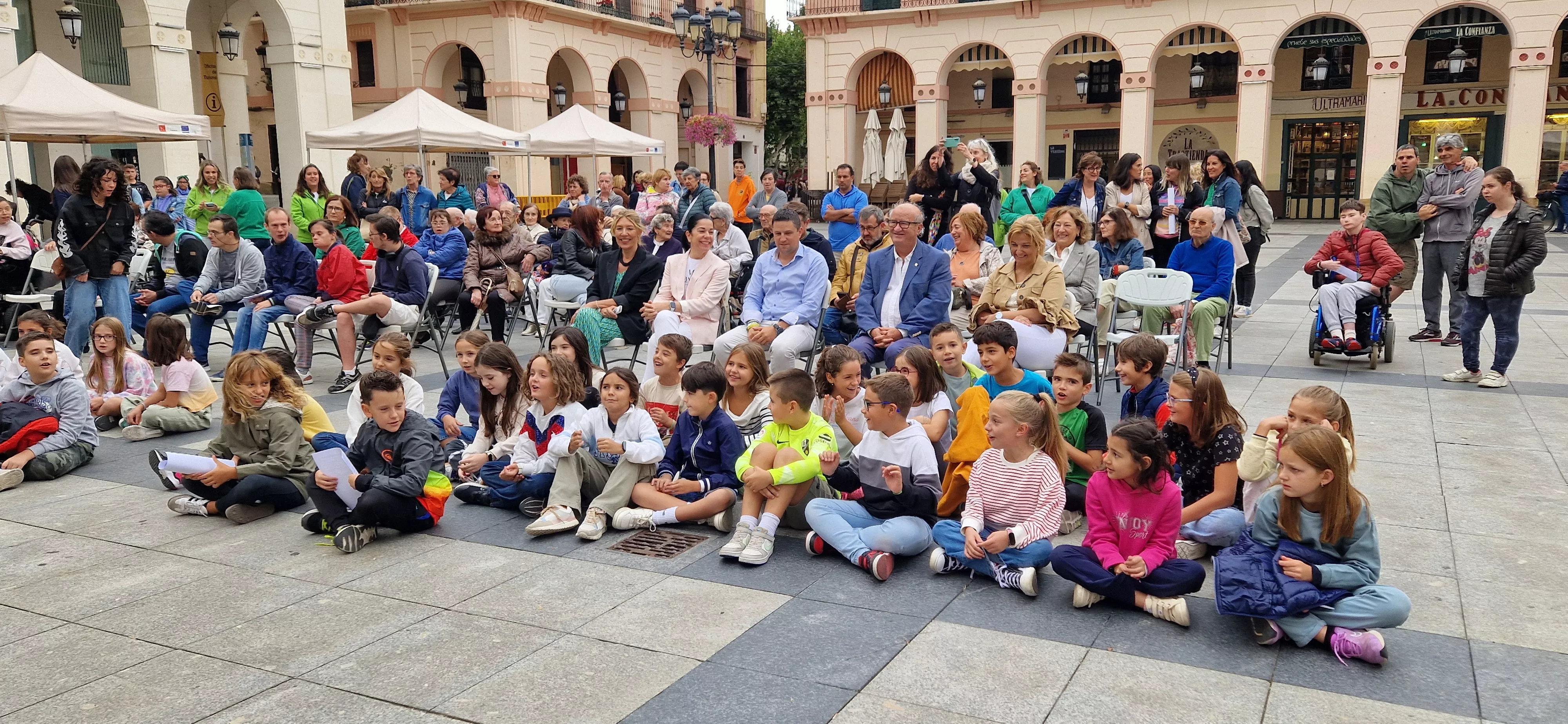 Jornada intergeneracional 2024 organizada por Alzhéimer Huesca. Foto Myriam Martínez 
