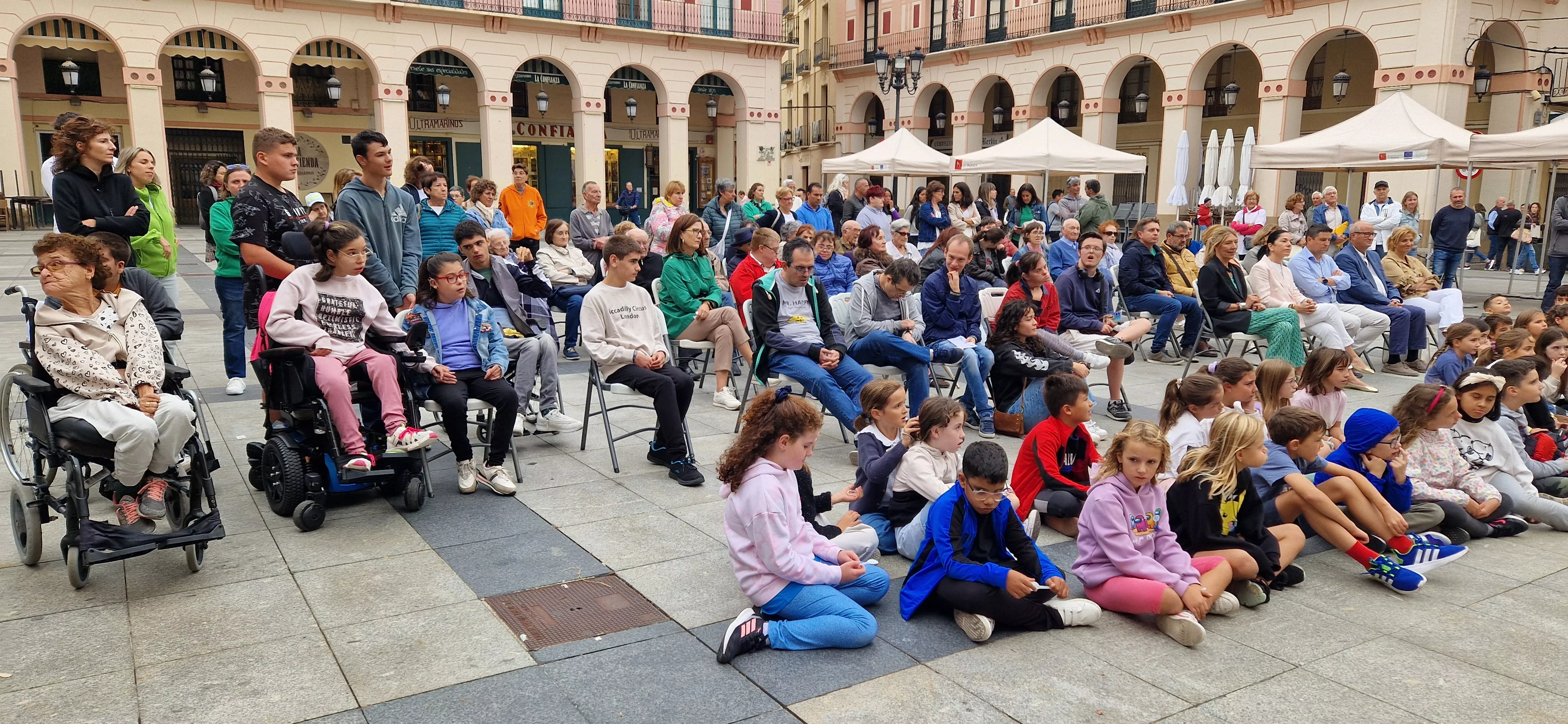 Jornada intergeneracional 2024 organizada por Alzhéimer Huesca. Foto Myriam Martínez 