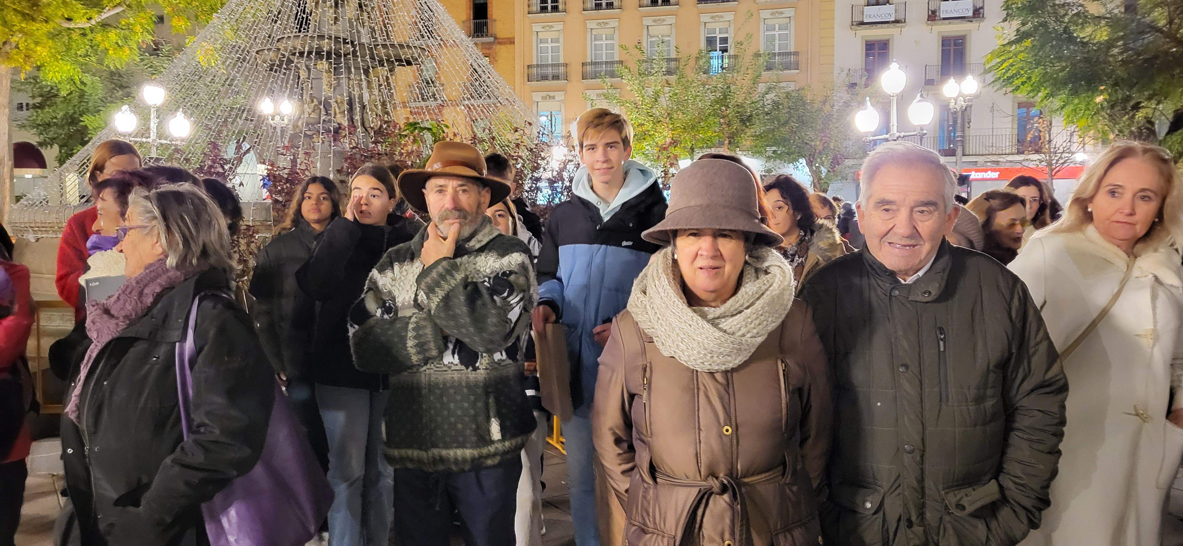 Concentración por el fin de la violencia contra las mujeres en Huesca
