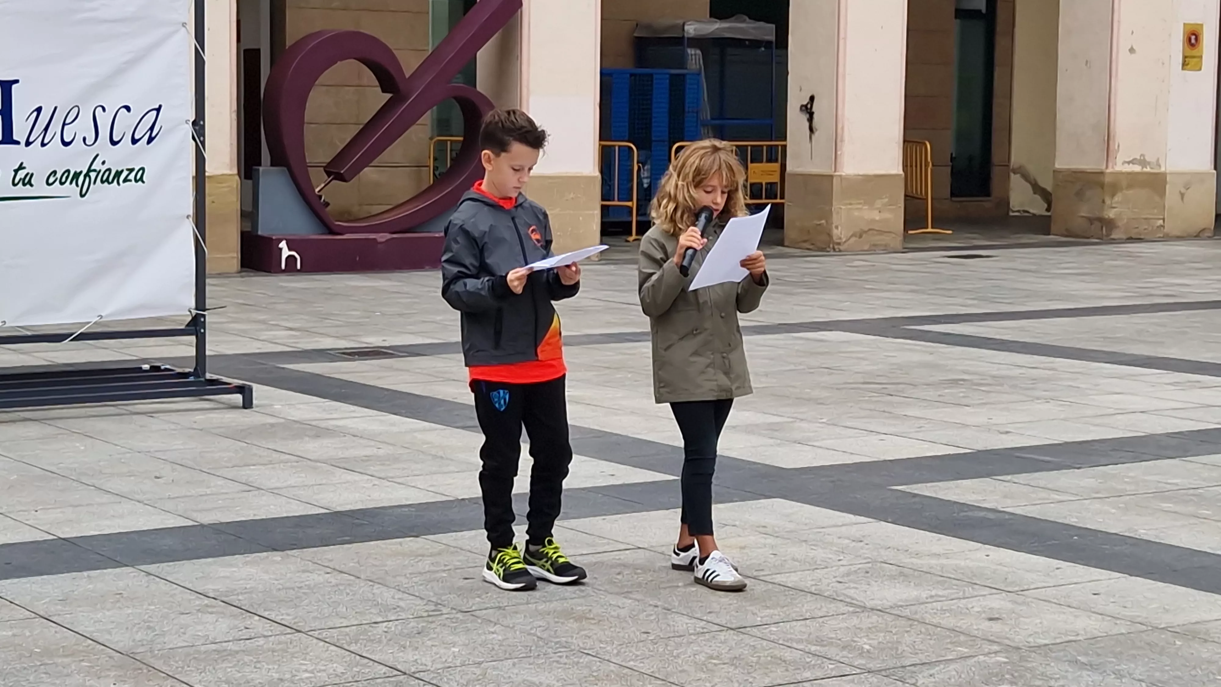 Jornada intergeneracional 2024 organizada por Alzhéimer Huesca. Foto Myriam Martínez 