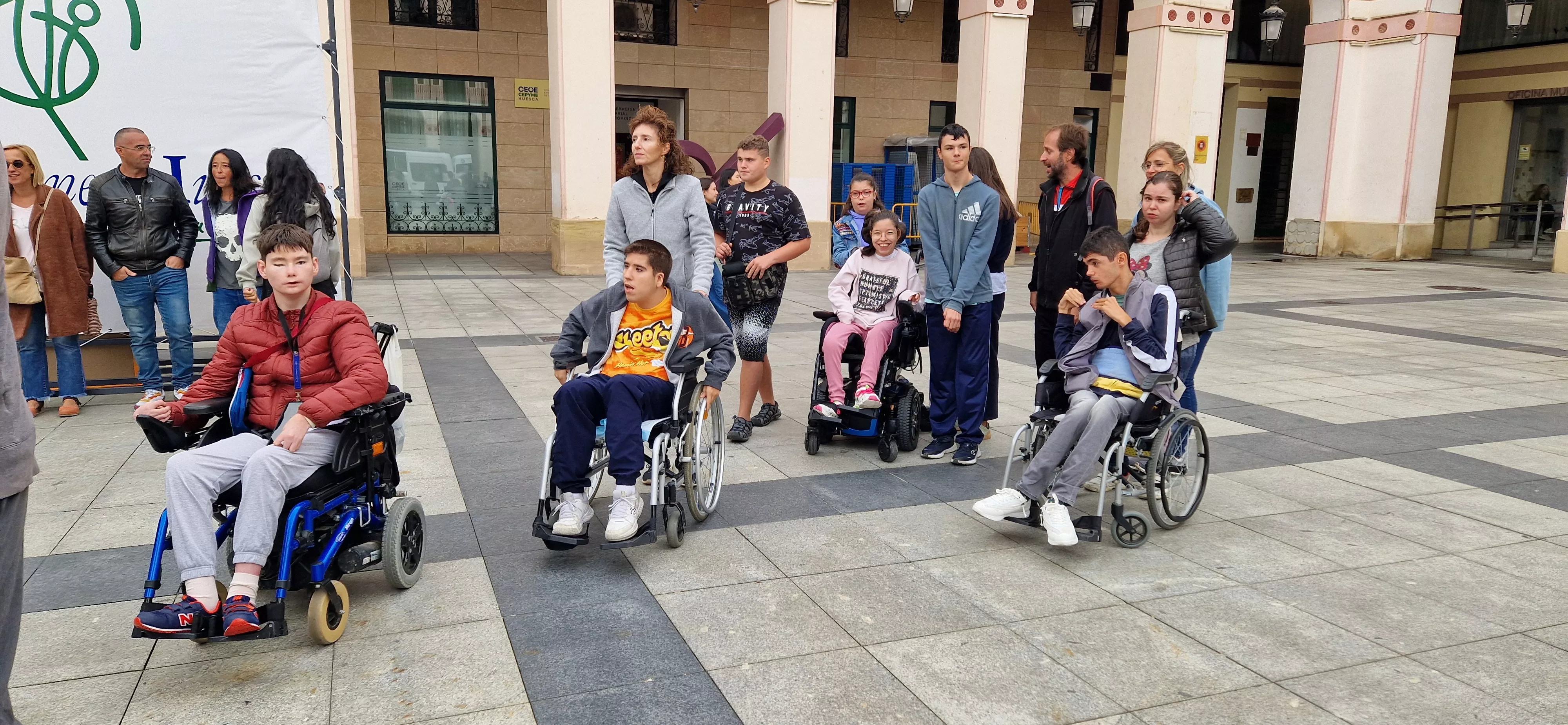 Jornada intergeneracional 2024 organizada por Alzhéimer Huesca. Foto Myriam Martínez 